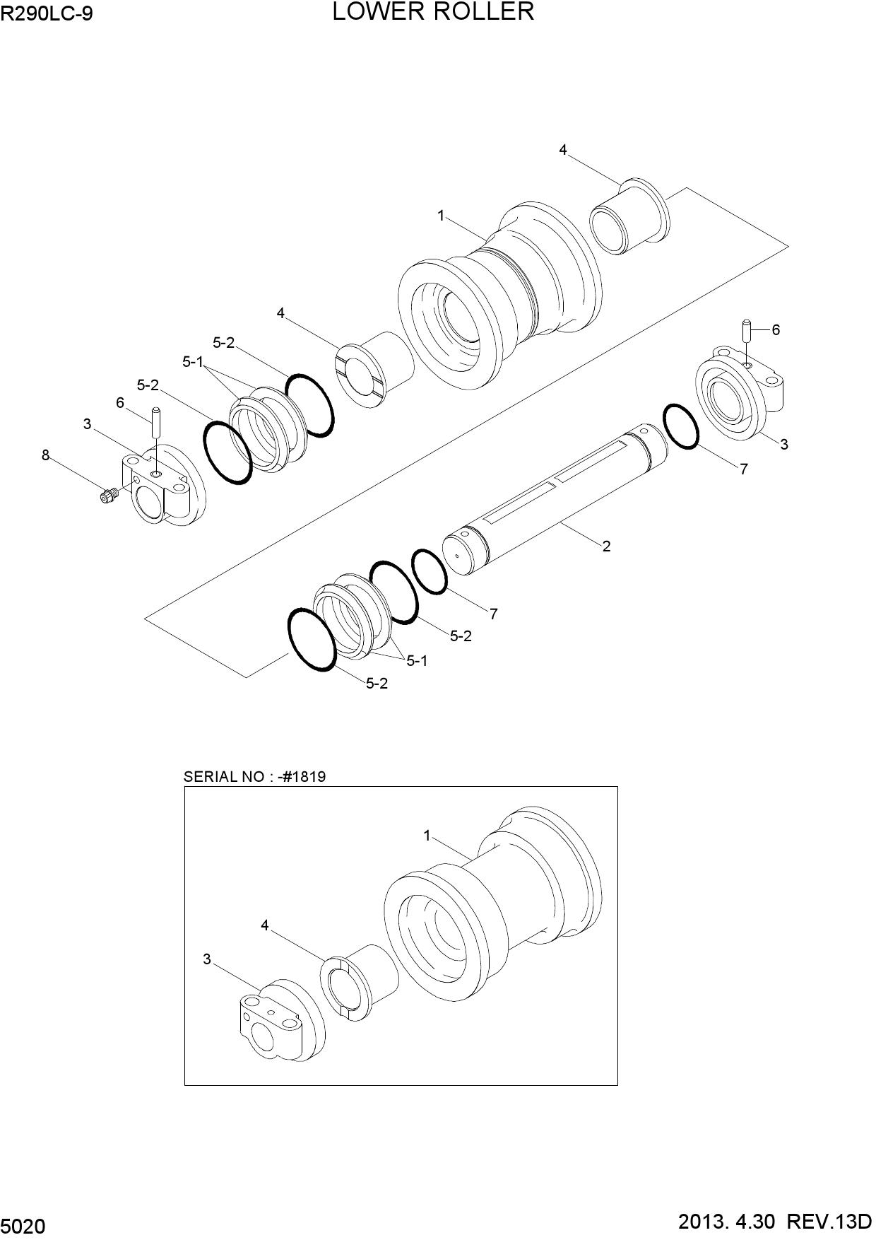 LOWER ROLLER