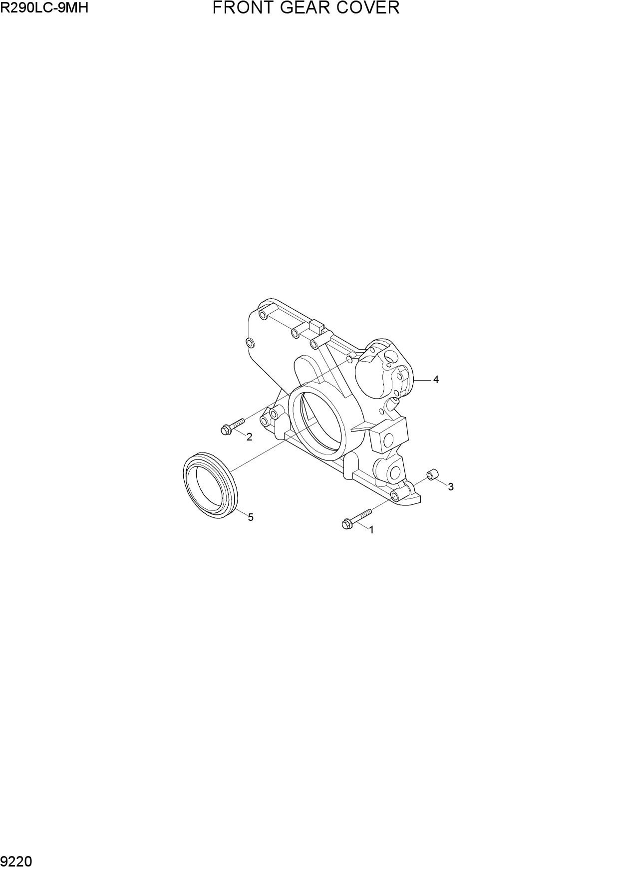 FRONT GEAR COVER