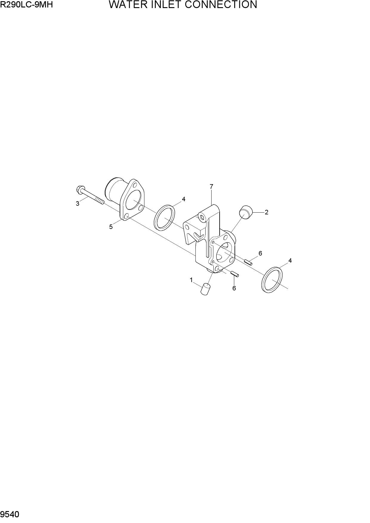 WATER INLET CONNECTION