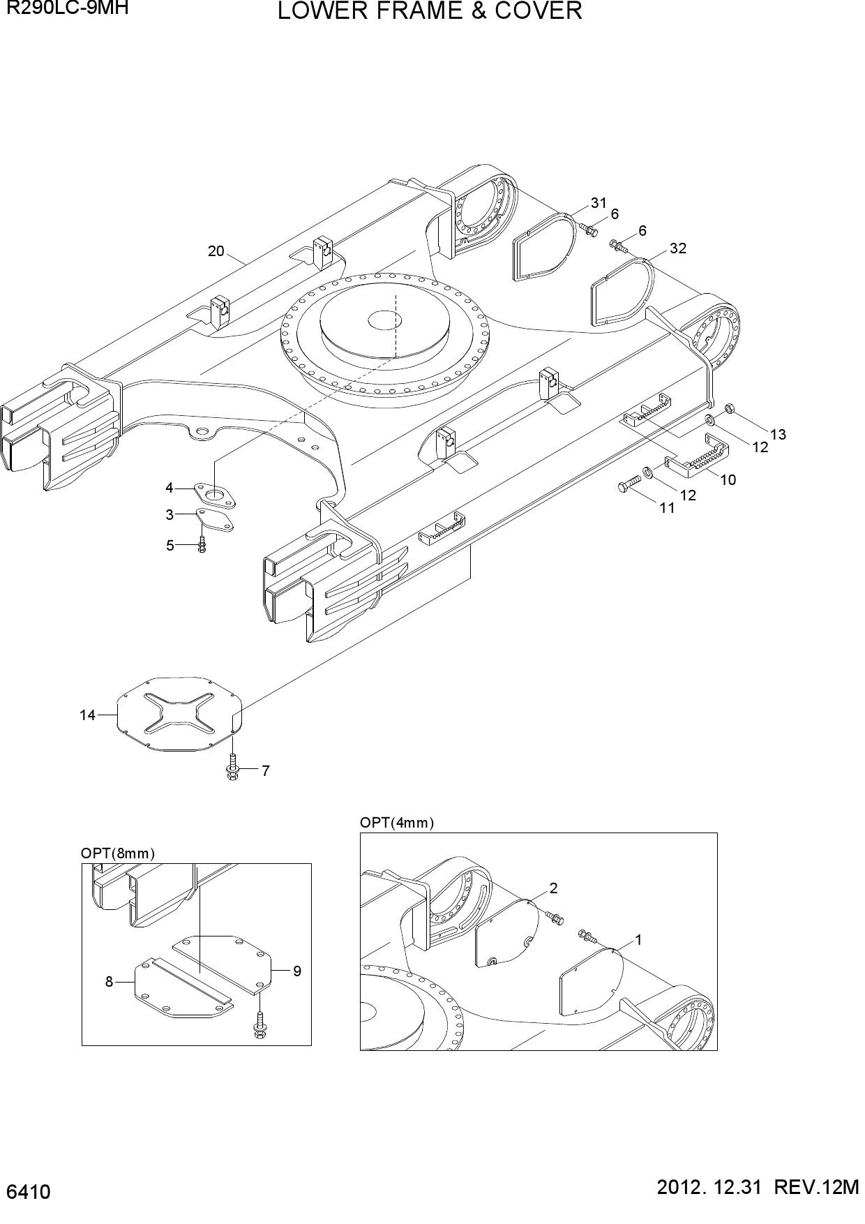 LOWER FRAME & COVER