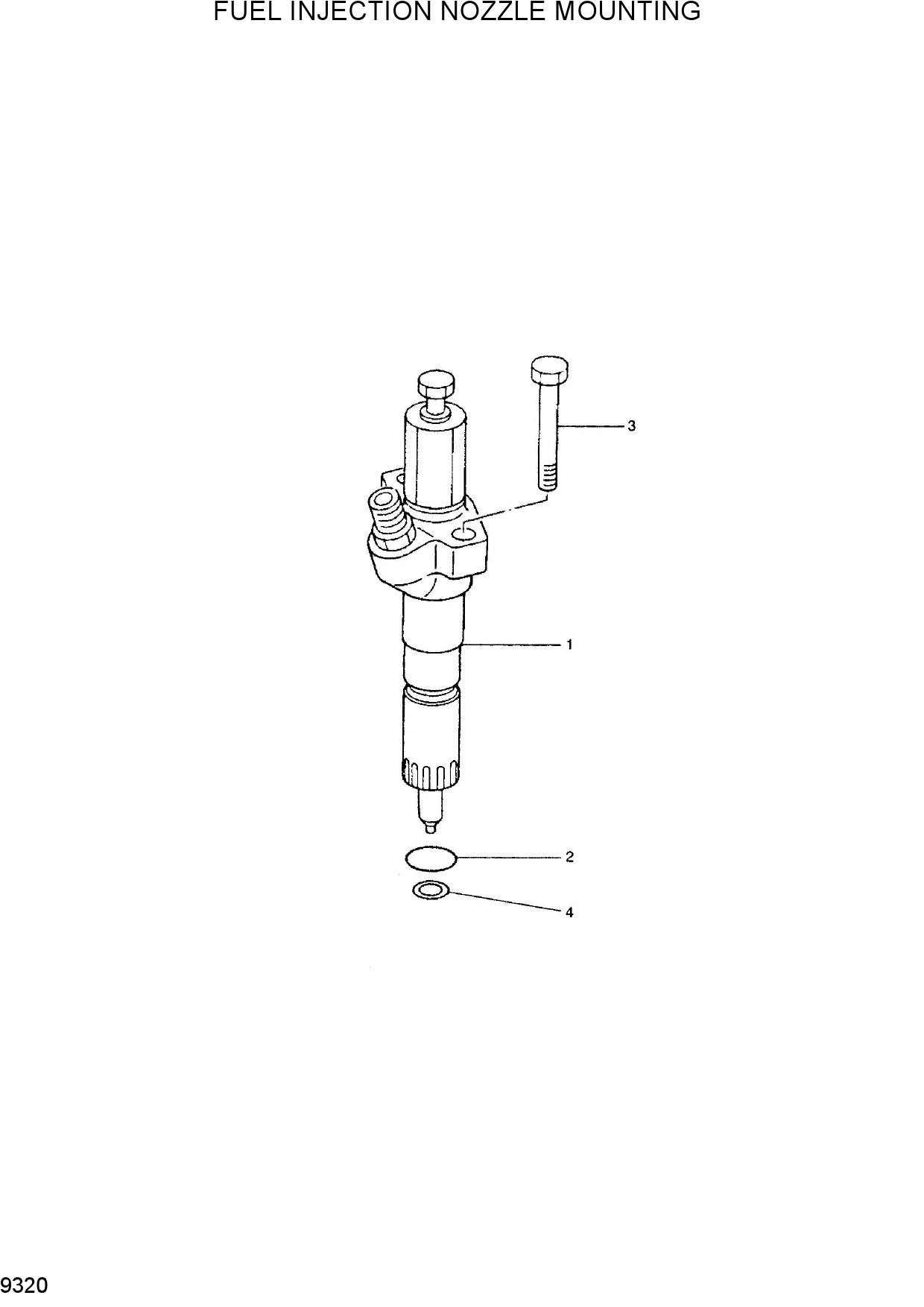FUEL INJECTION NOZZLE MOUNTING
