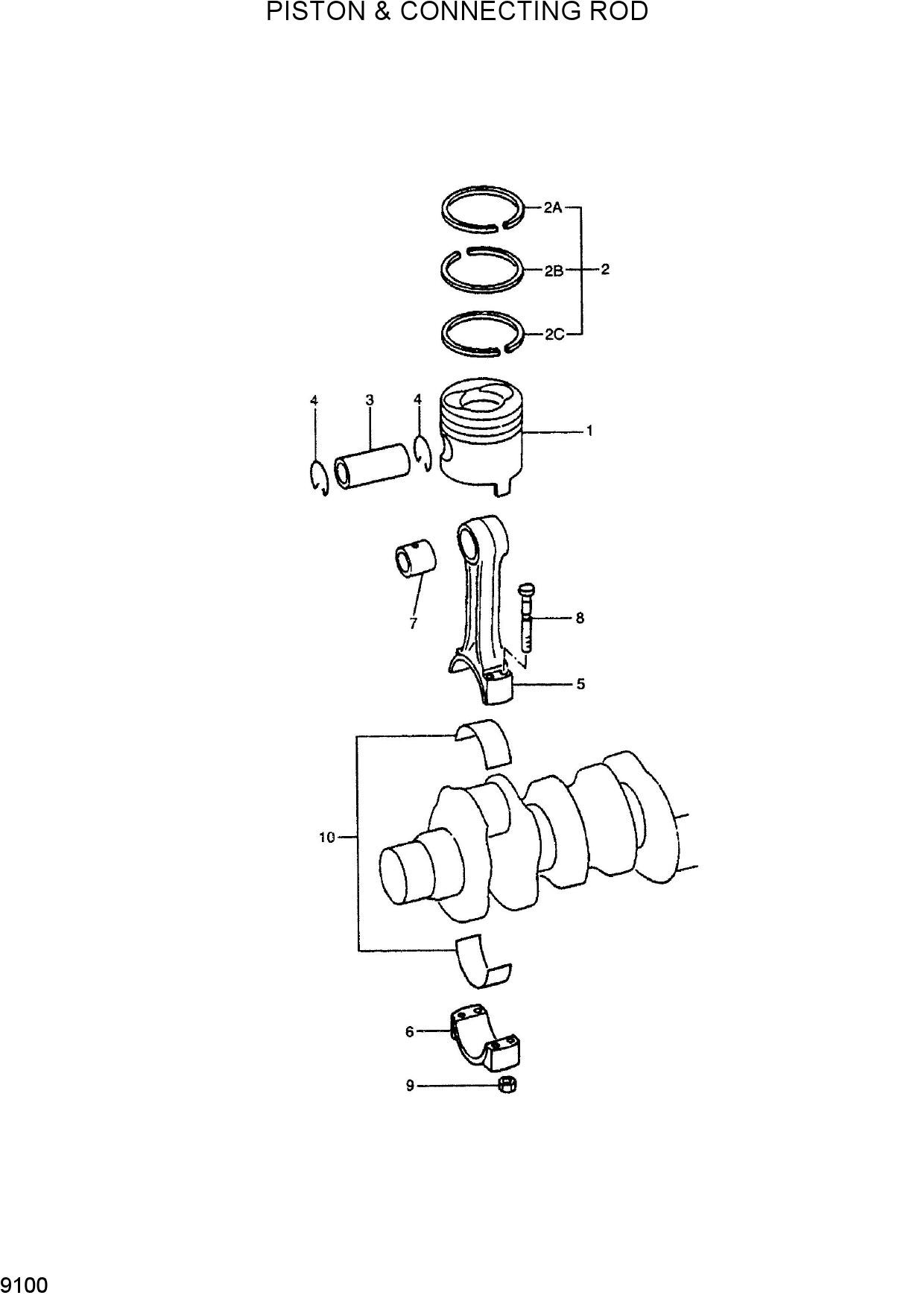 PISTON & CONNECTING ROD