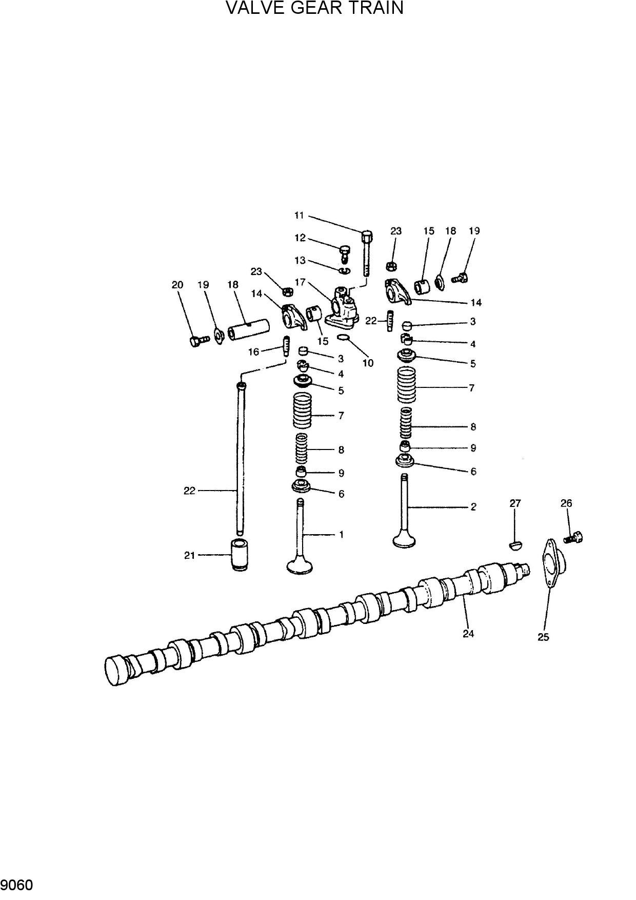 VALVE GEAR TRAIN