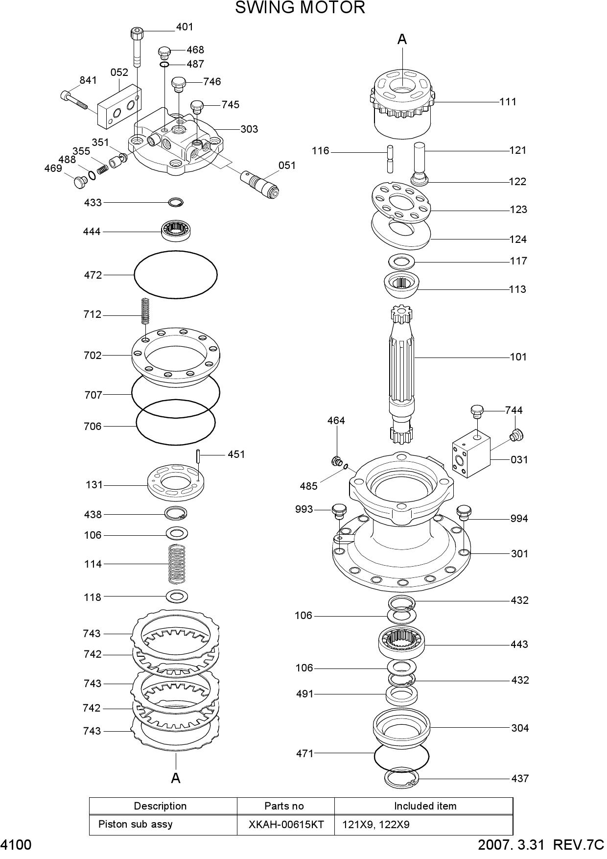SWING MOTOR