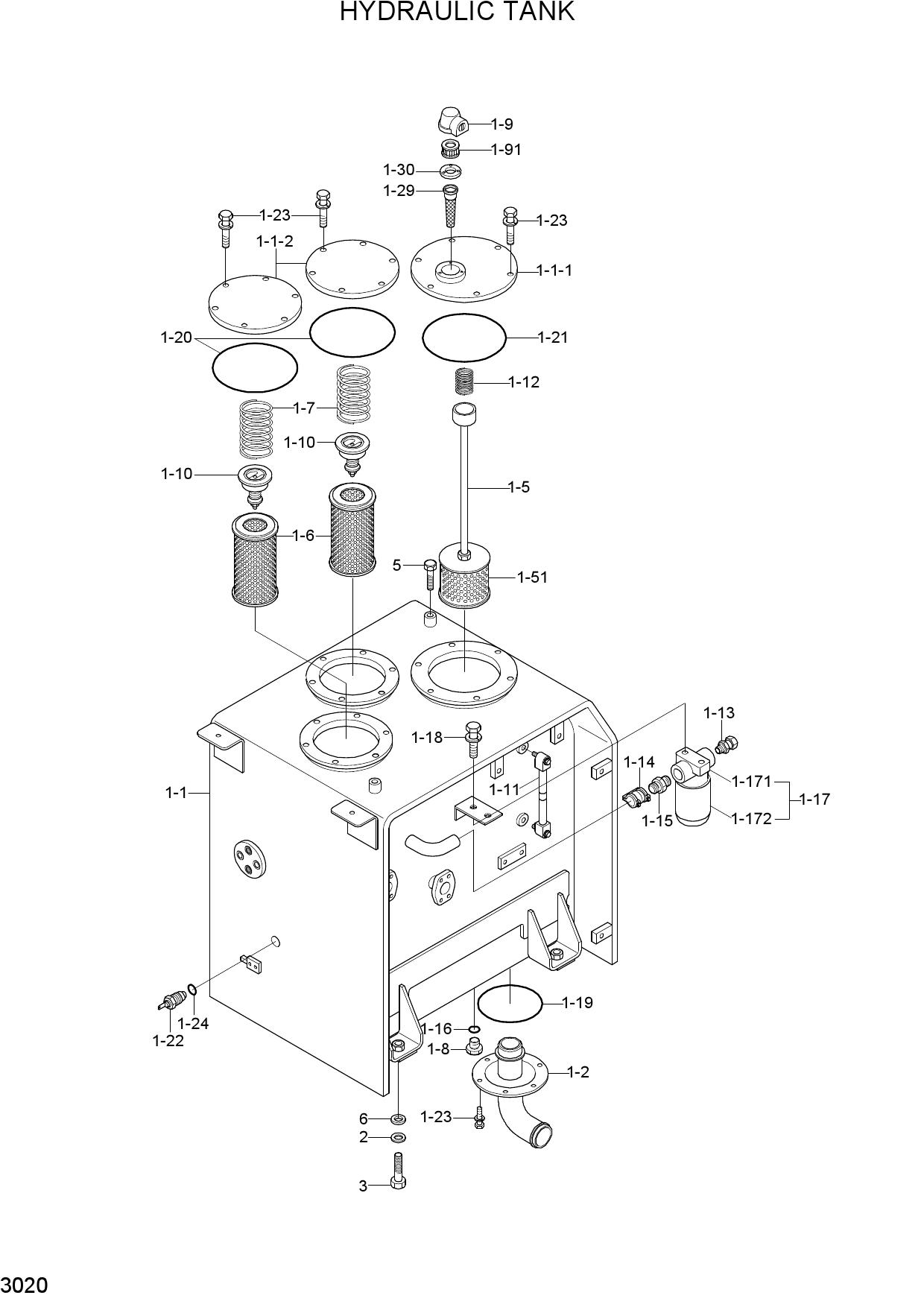 HYDRAULIC TANK