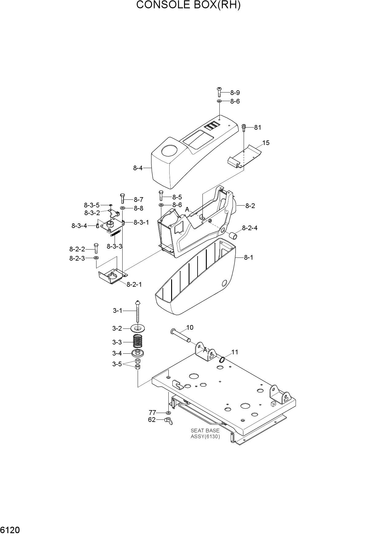 CONSOLE BOX(RH)
