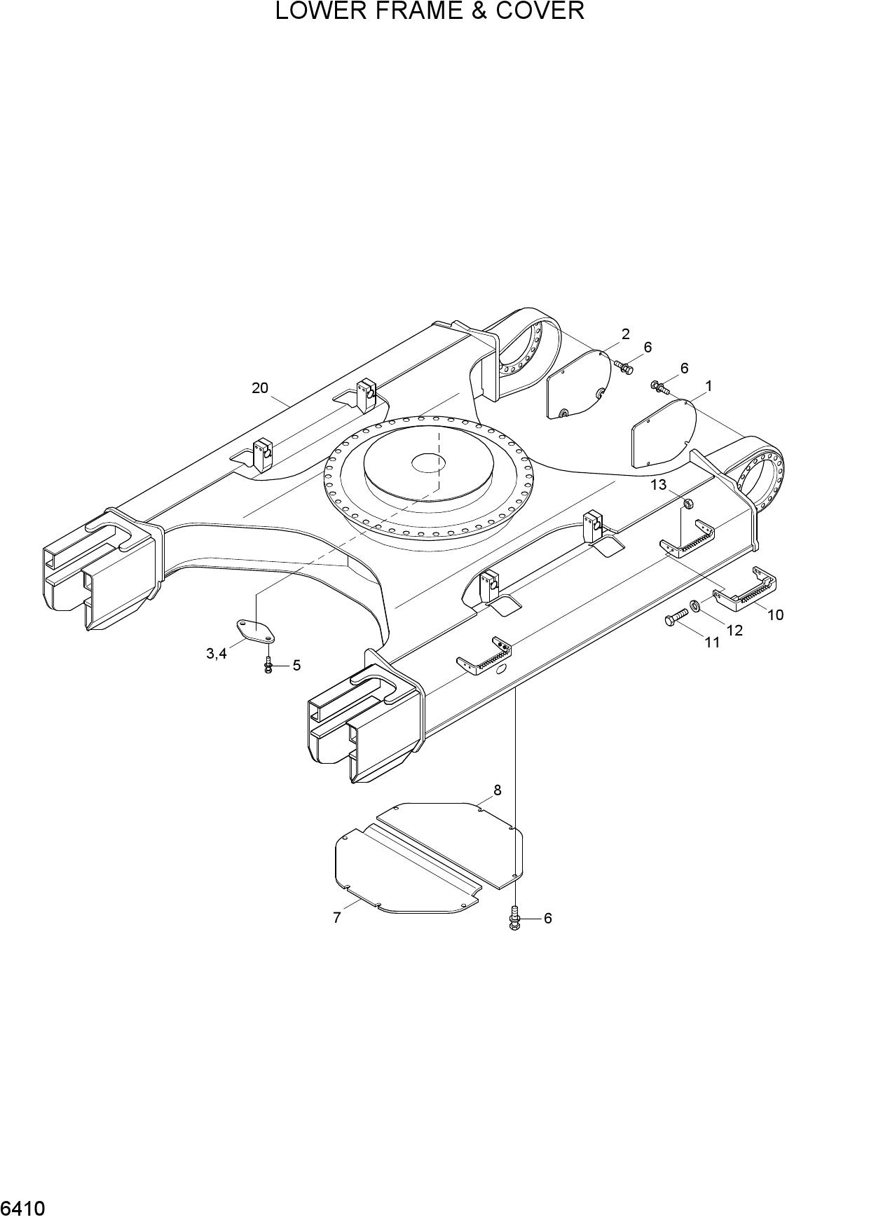 LOWER FRAME & COVER
