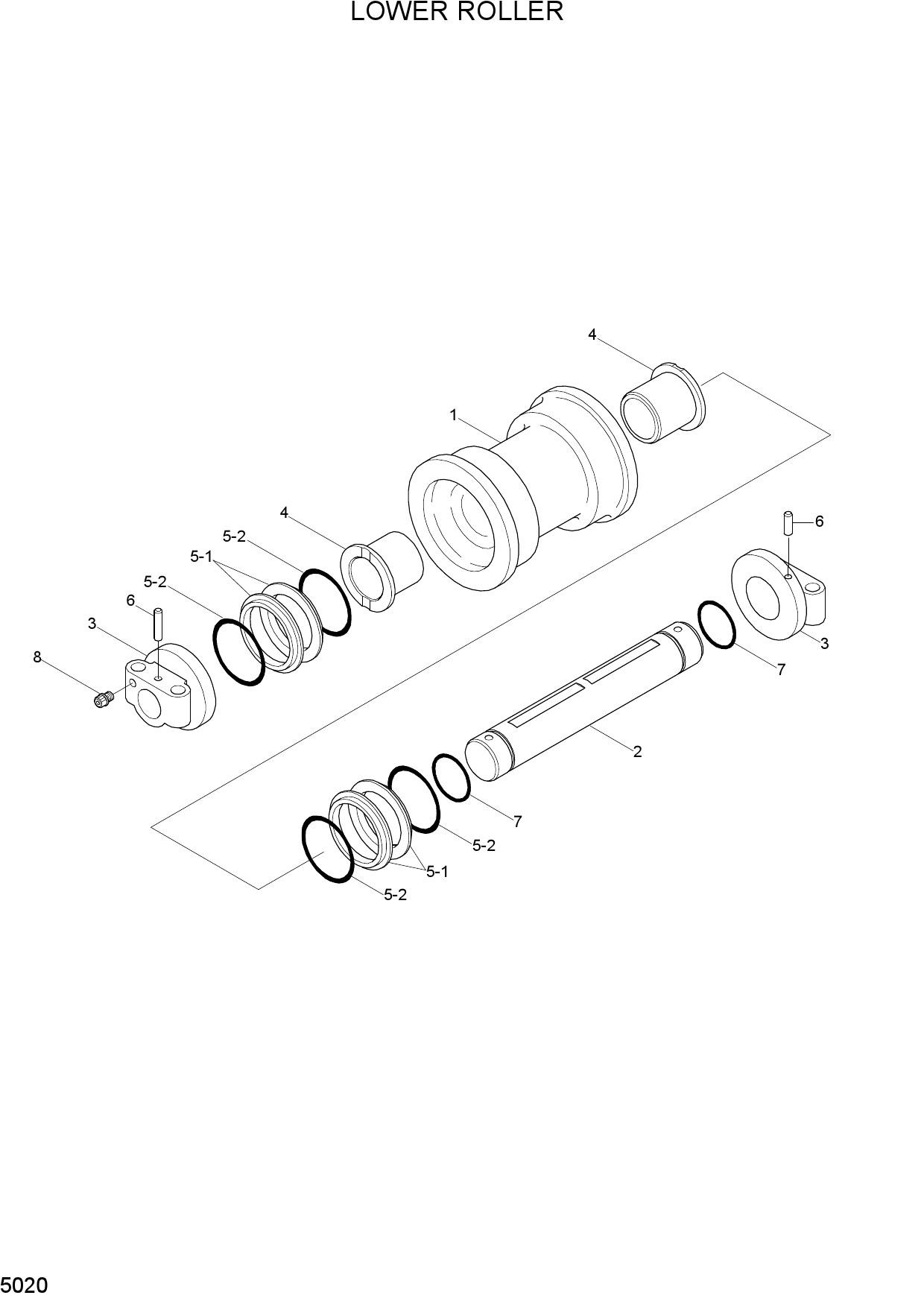 LOWER ROLLER