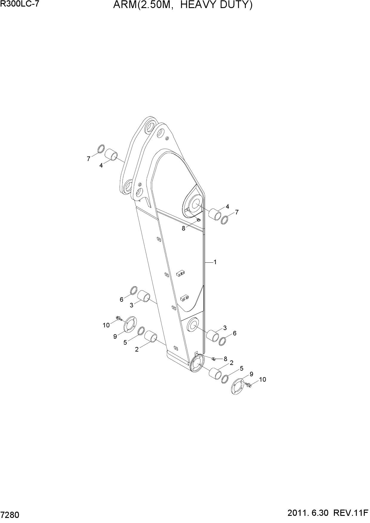 ARM(2.50M, HEAVY DUTY)