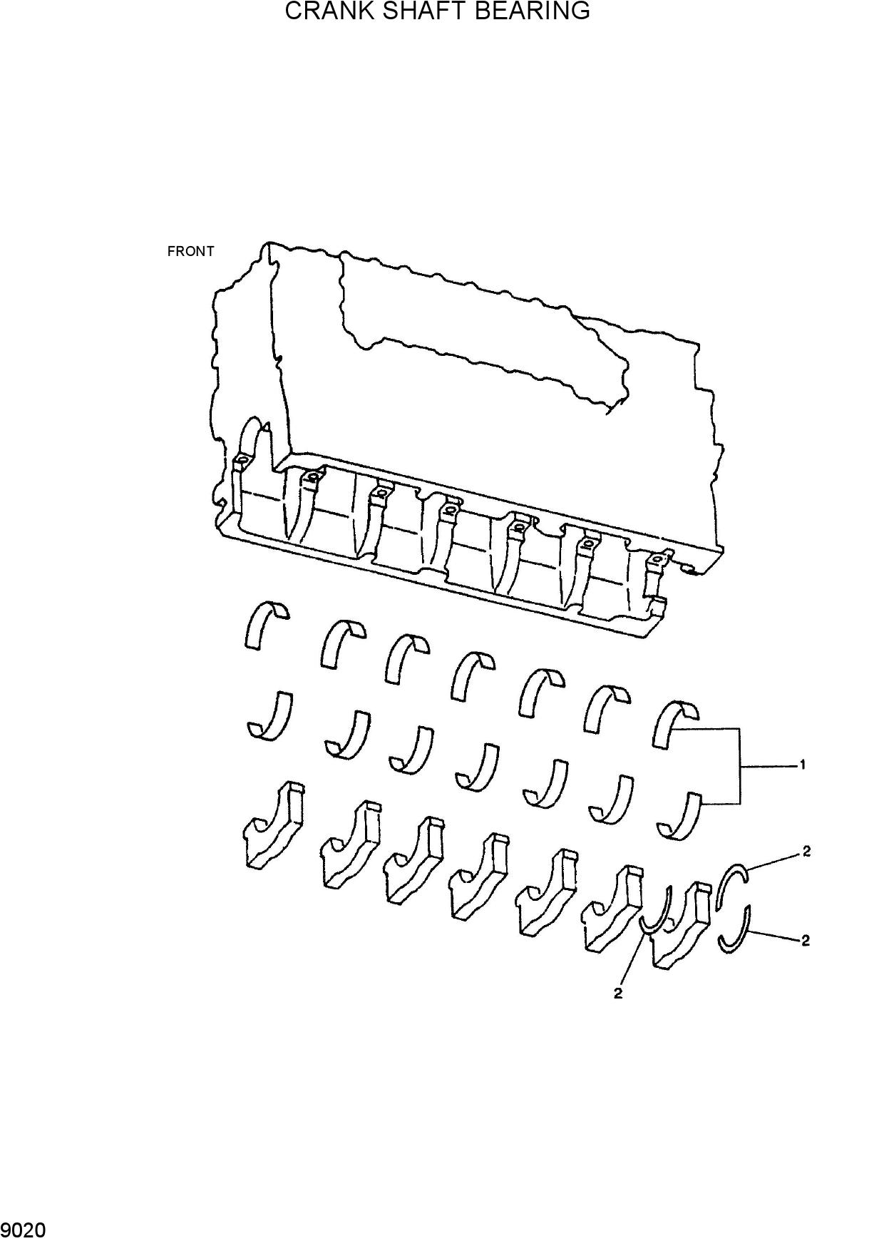 CRANK SHAFT BEARING