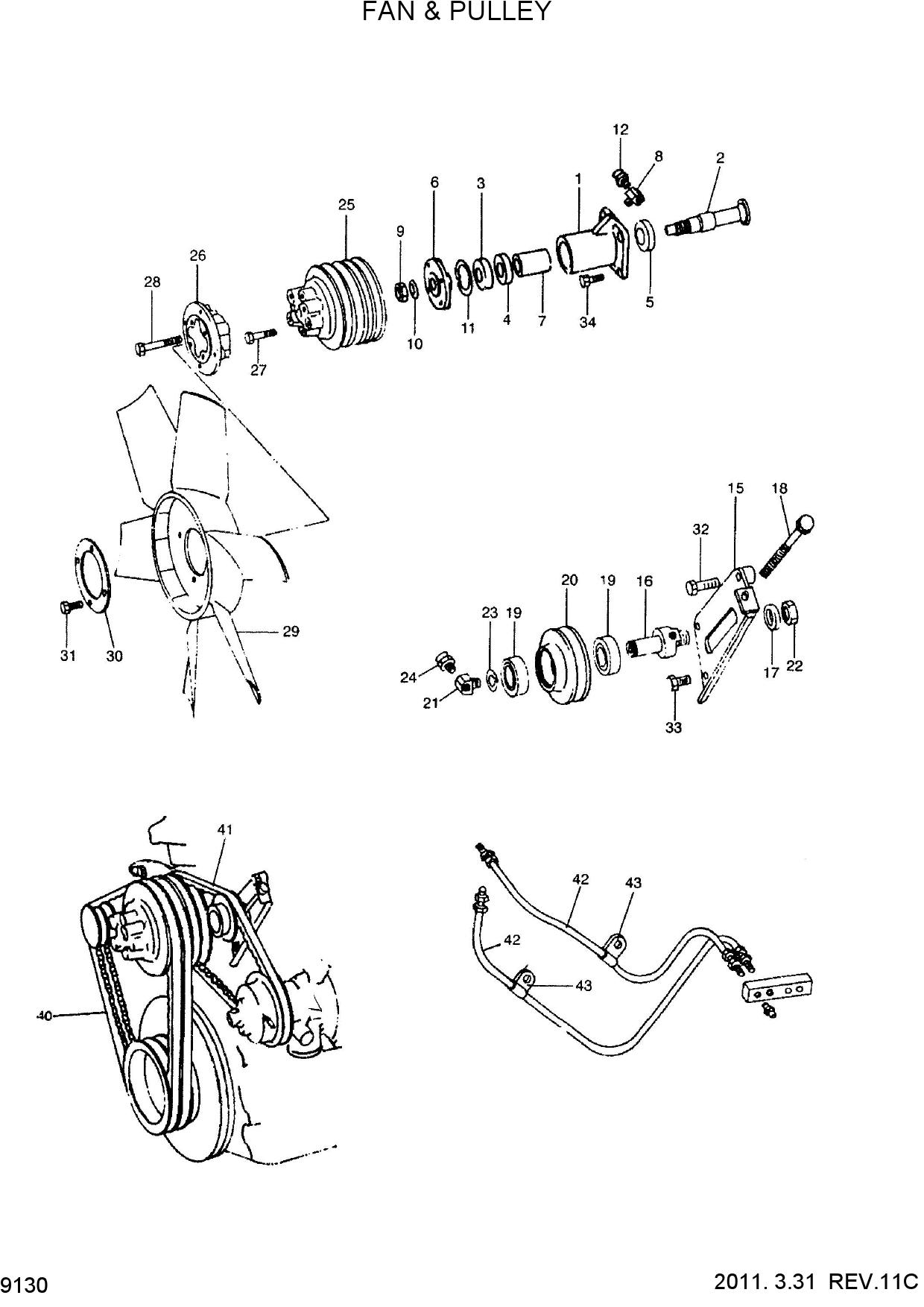 FAN & PULLEY