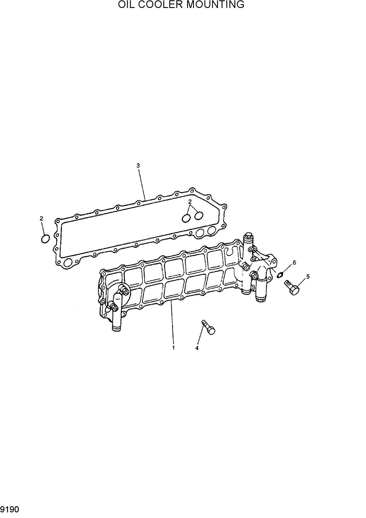 OIL COOLER MOUNTING