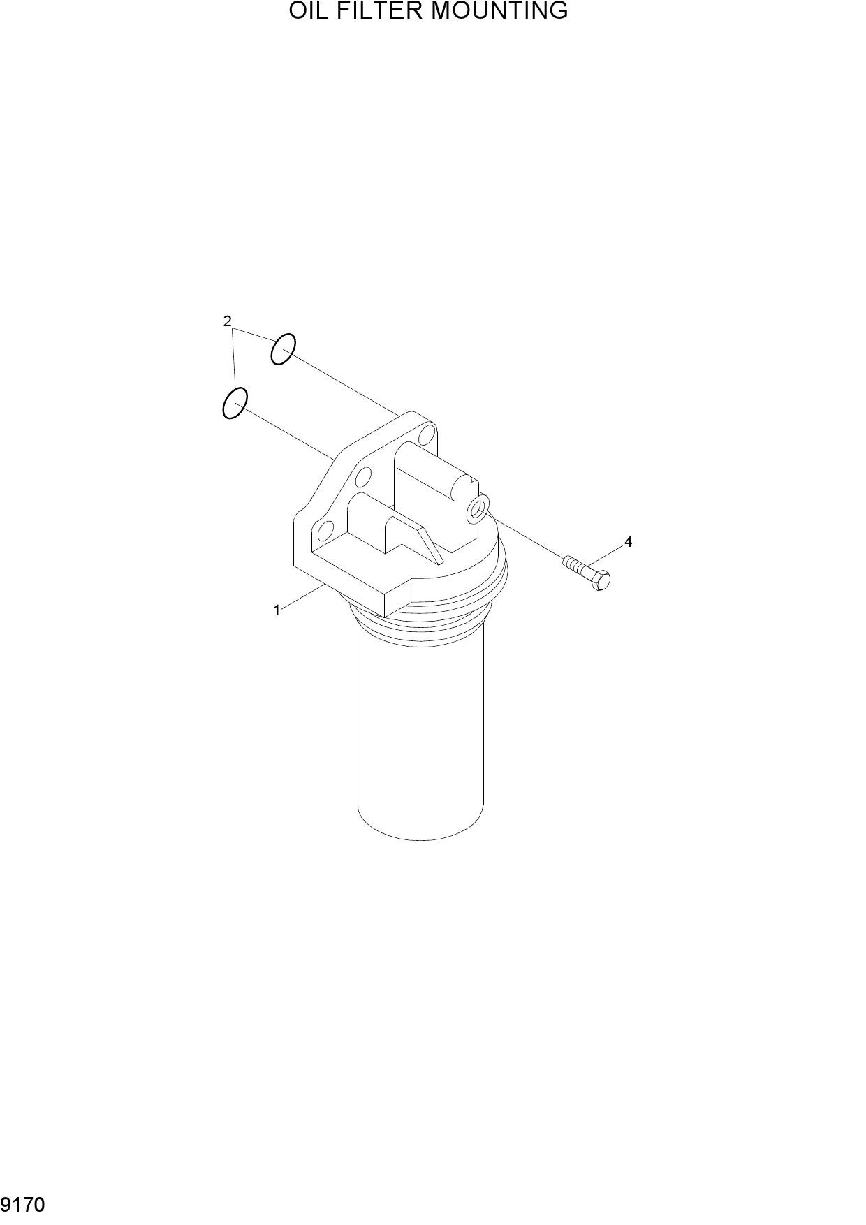 OIL FILTER MOUNTING