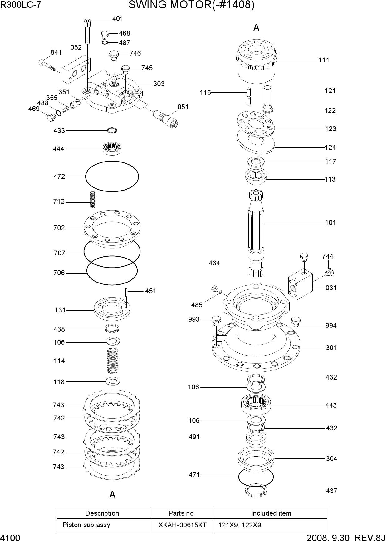 SWING MOTOR(TYPE 1, -#1408)