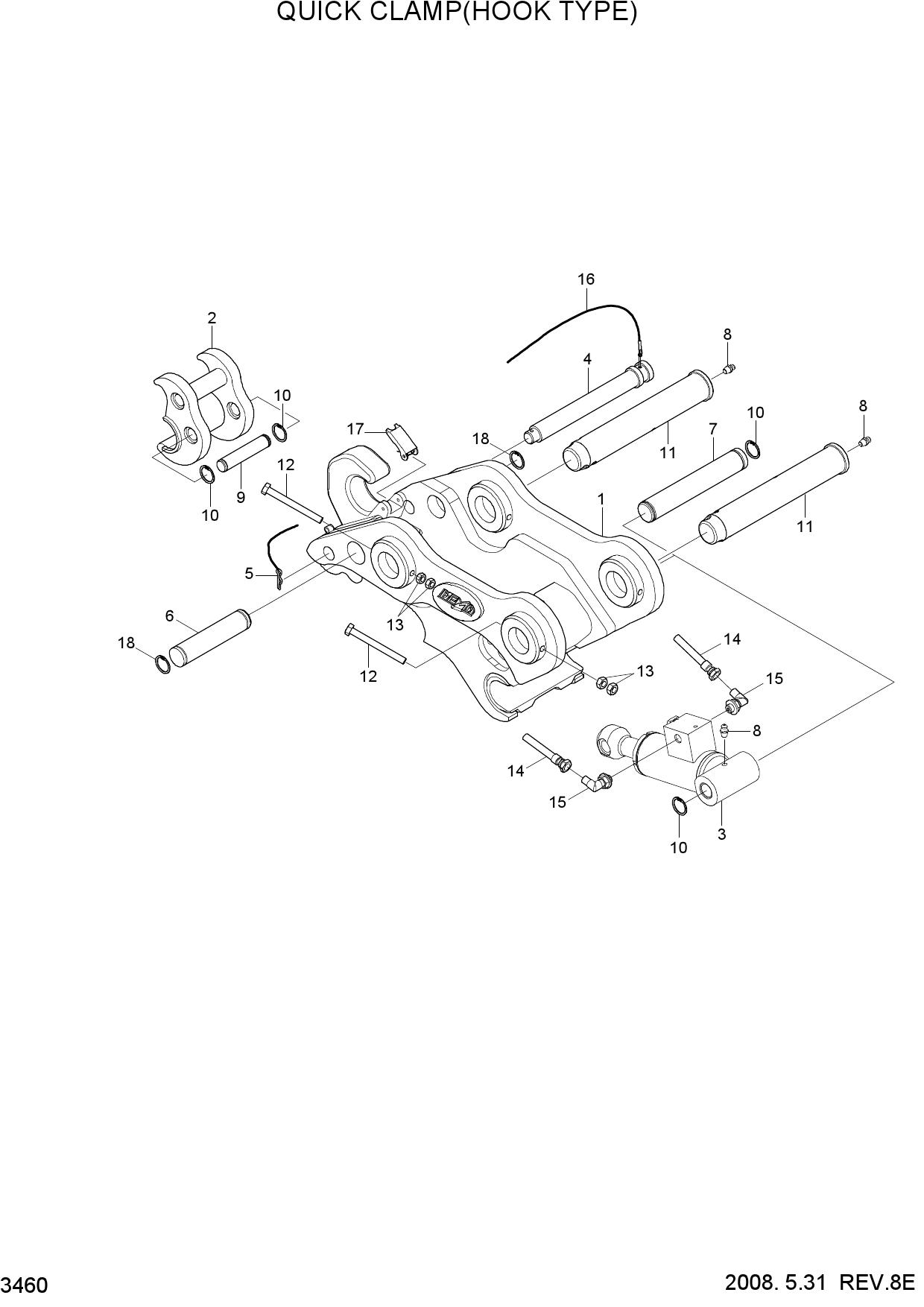 QUICK CLAMP(HOOK TYPE 2)
