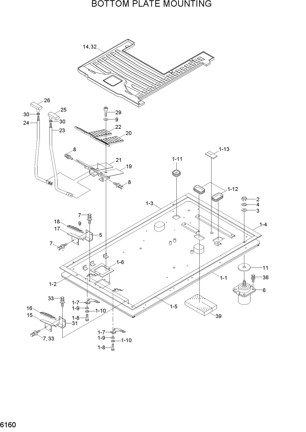 BOTTOM PLATE MOUNTING