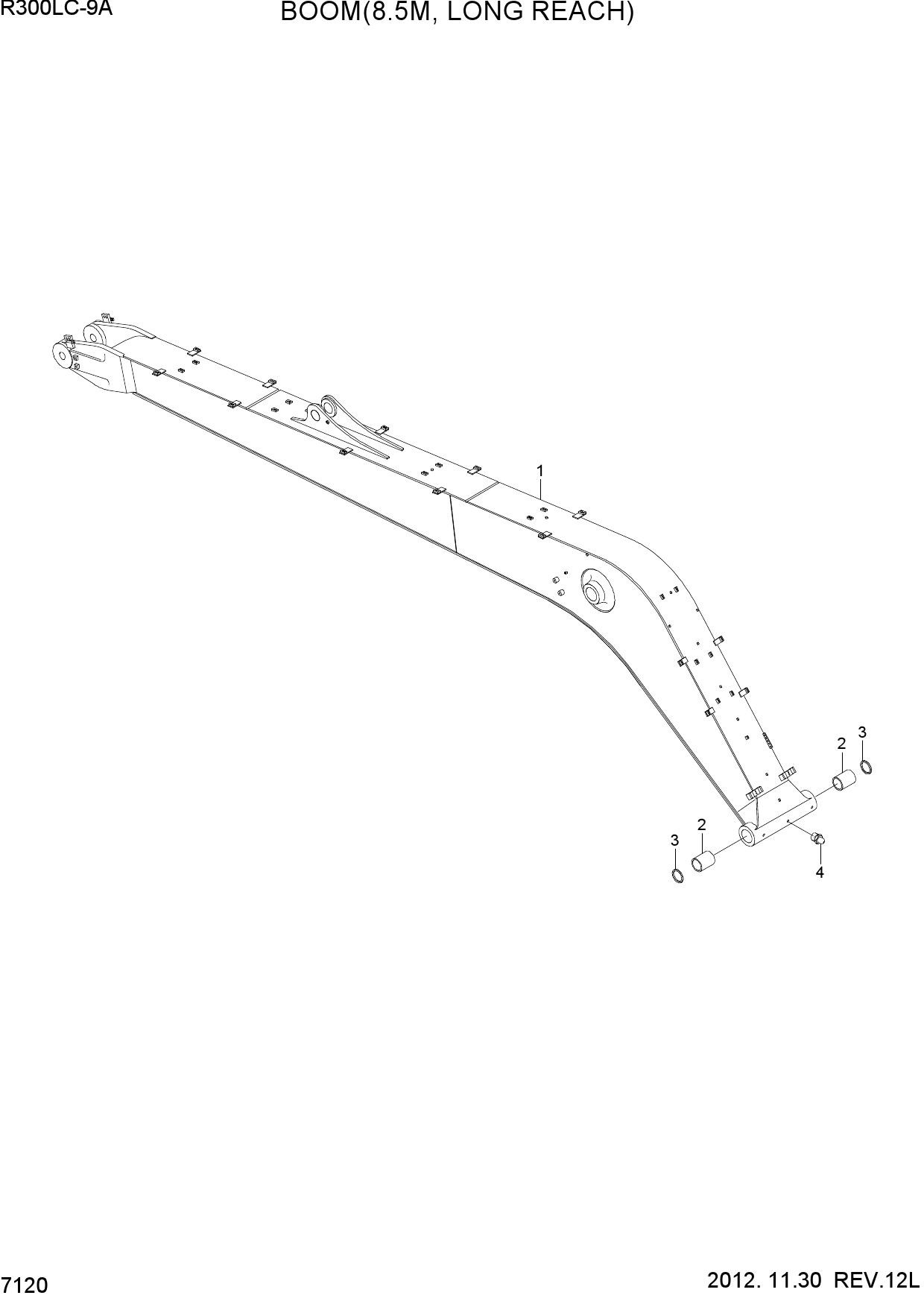 BOOM(8.5M, LONG REACH)