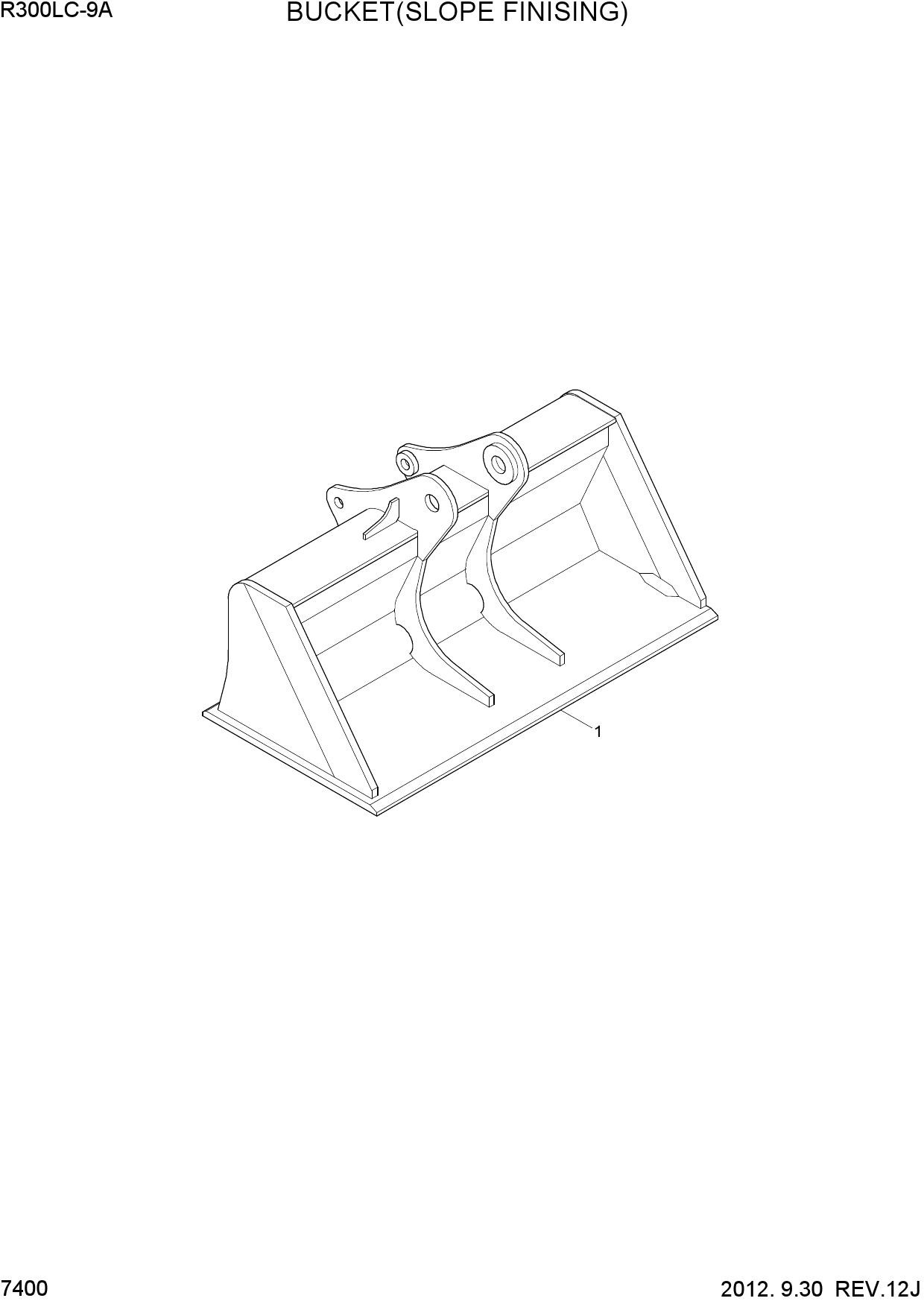 BUCKET(SLOPE FINISHING)
