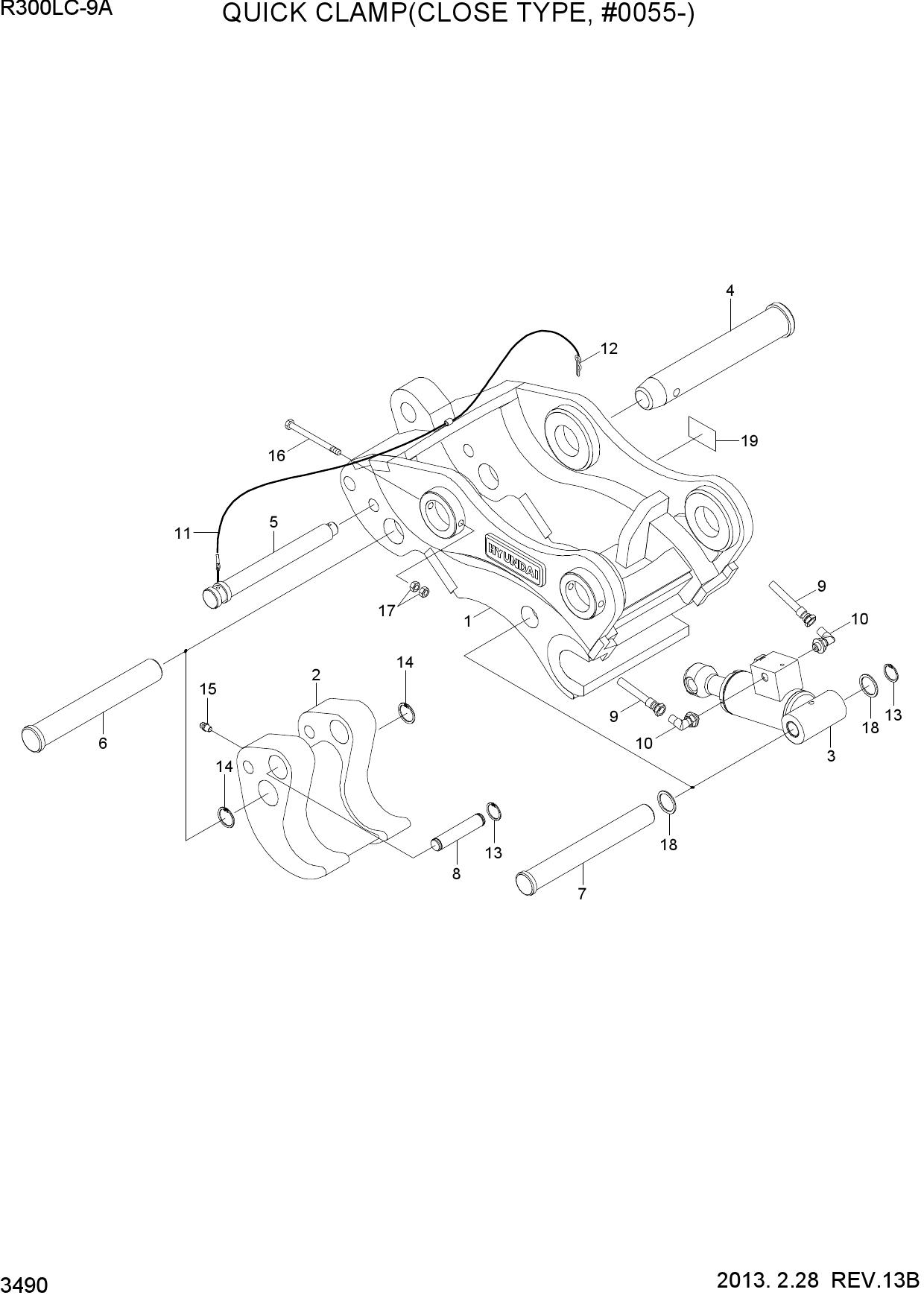QUICK CLAMP(CLOSE TYPE 1, #0055-)