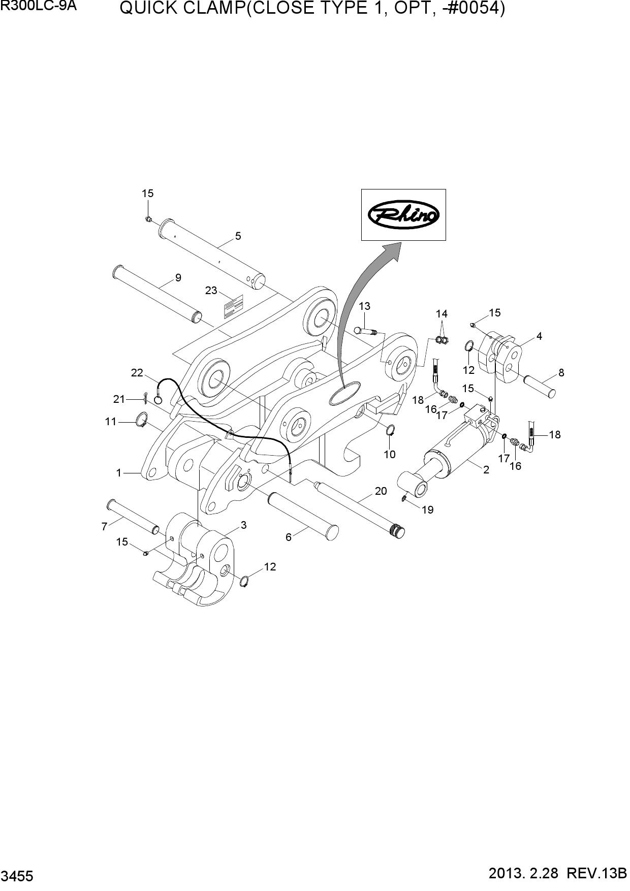 QUICK CLAMP(CLOSE TYPE 1, OPT, -#0054)