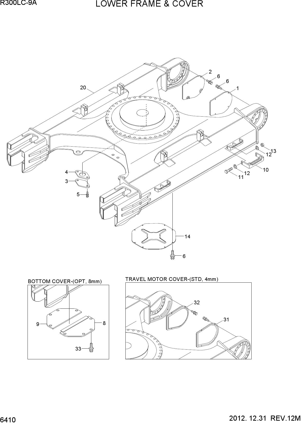 LOWER FRAME & COVER