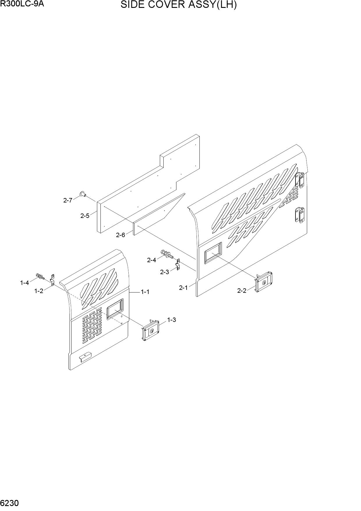 SIDE COVER ASSY(LH)