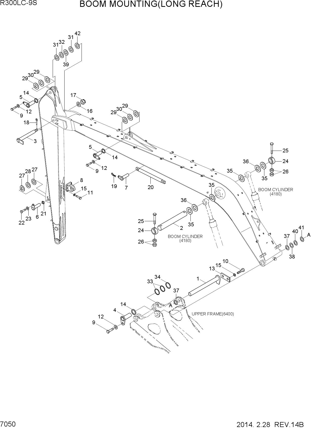 BOOM MOUNTING(LONG REACH)