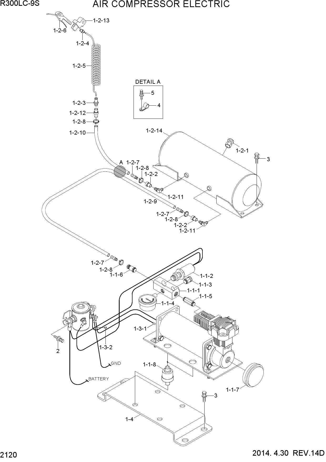 AIR COMPRESSOR ELECTRIC(#0053-)