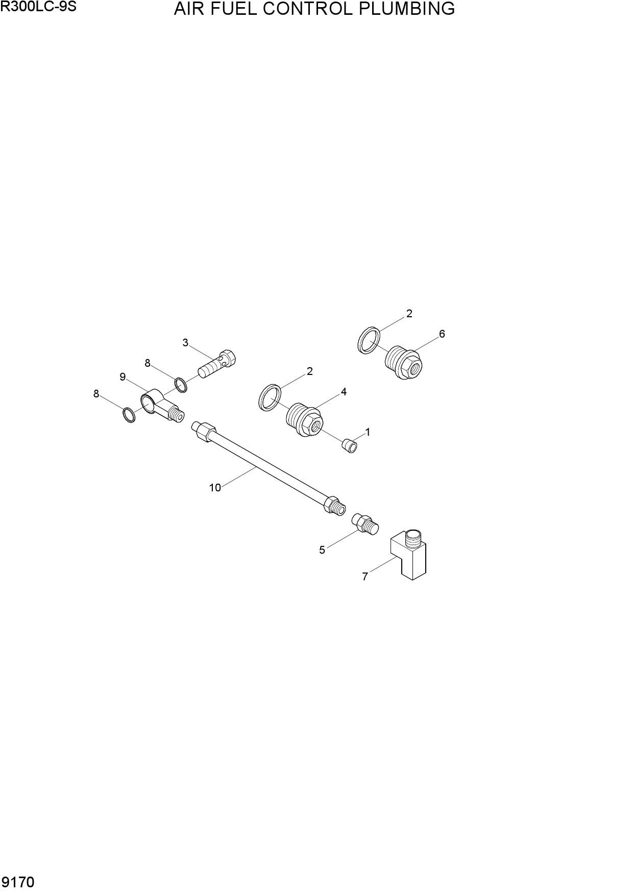 AIR FUEL CONTROL PLUMBING