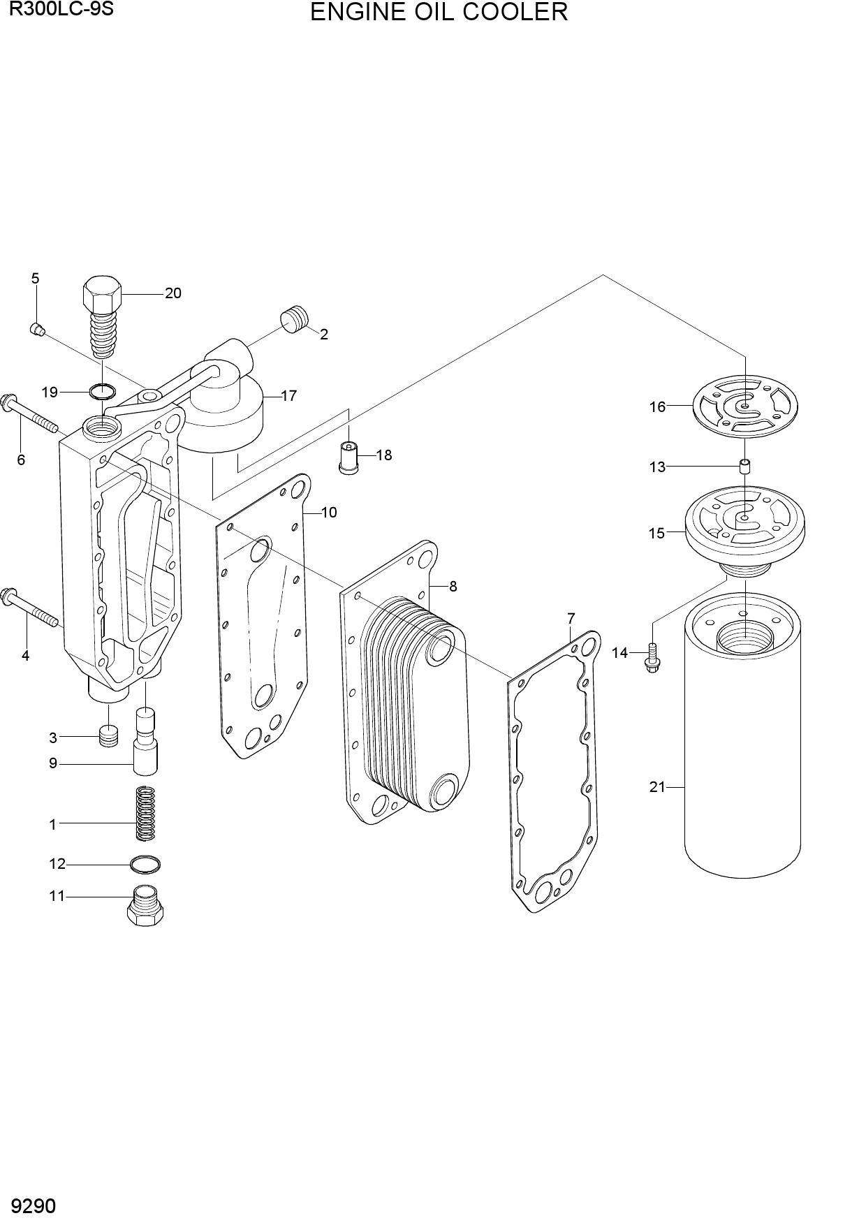 ENGINE OIL COOLER
