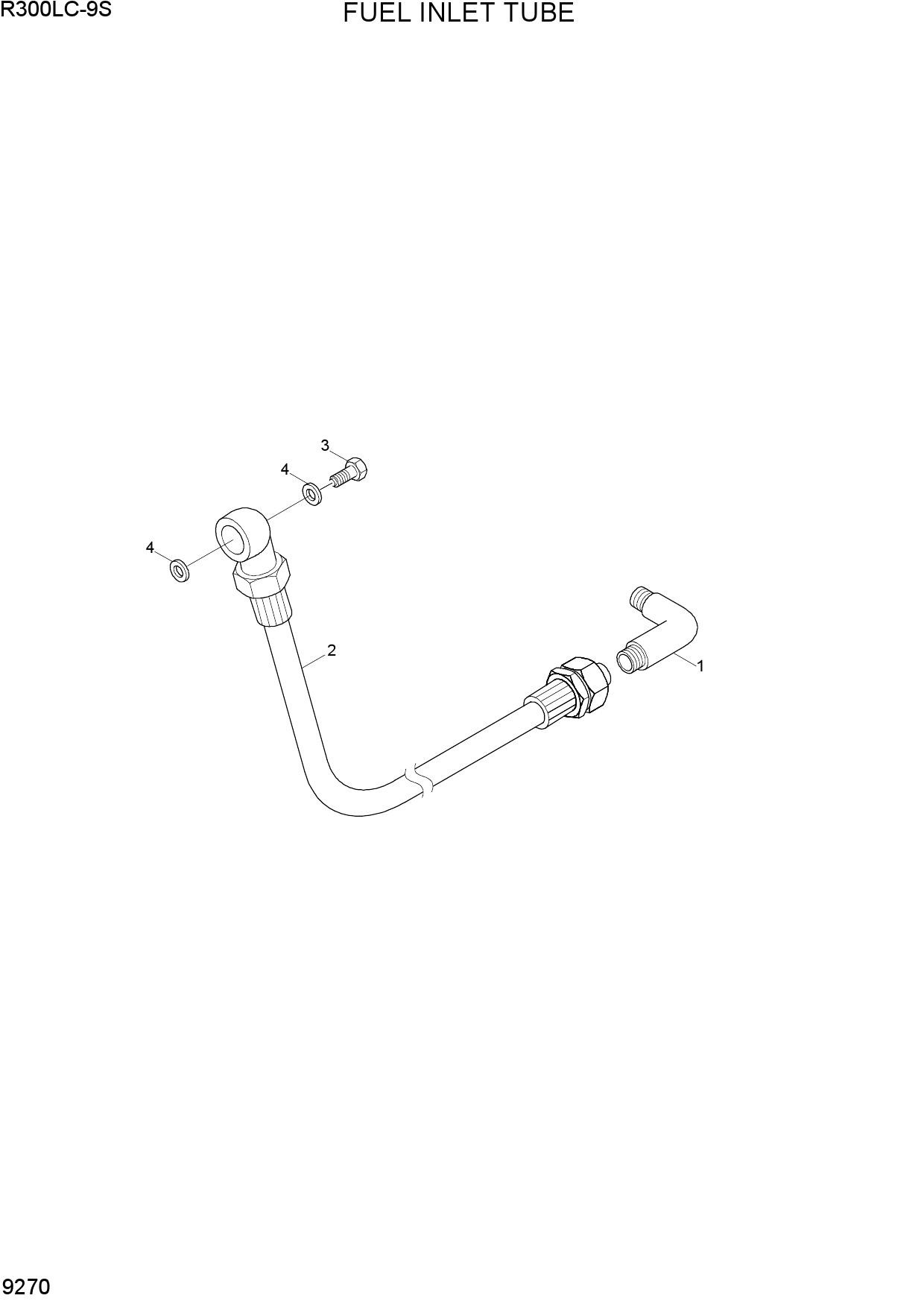 FUEL INLET TUBE