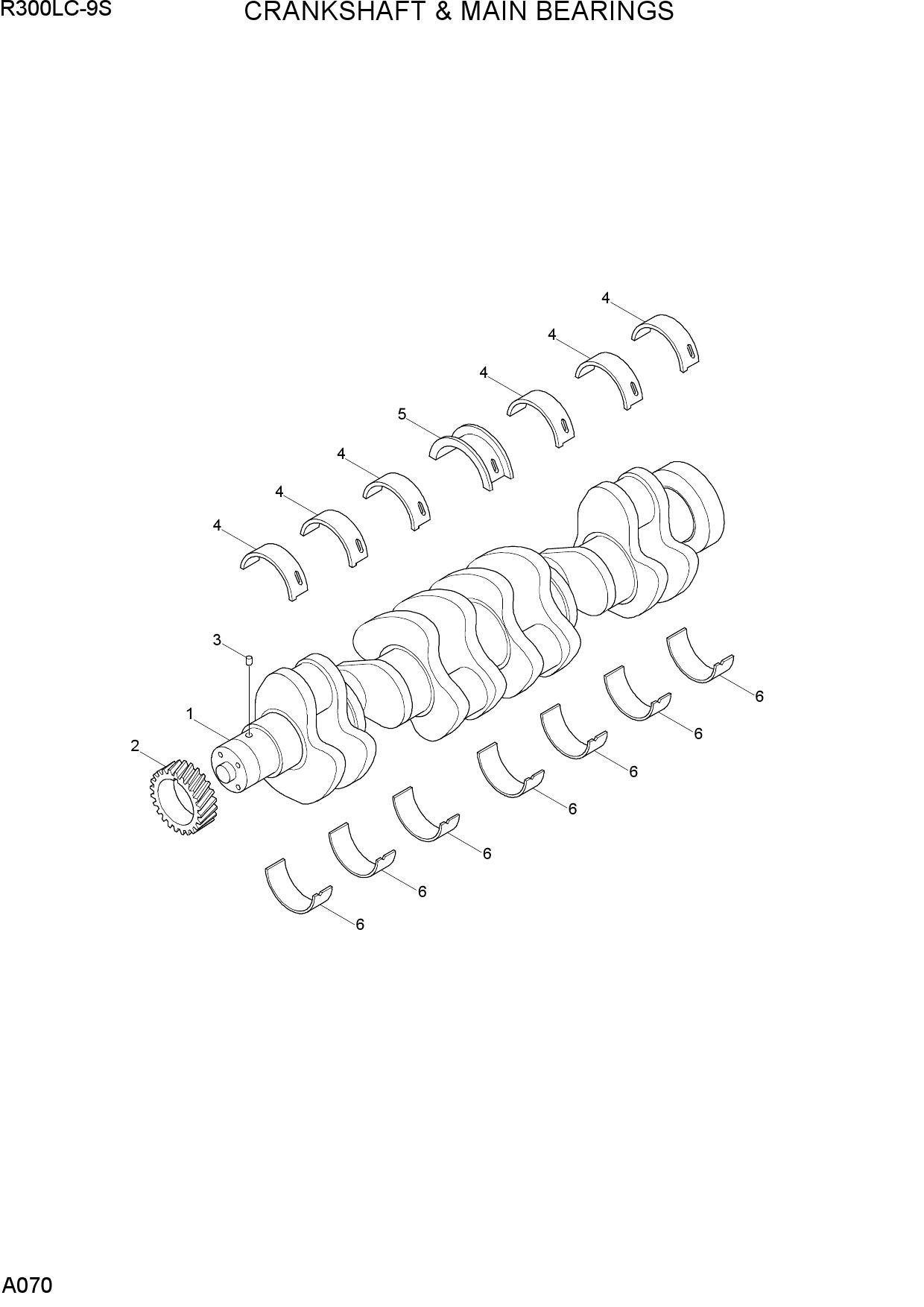 CRANKSHAFT & MAIN BEARINGS