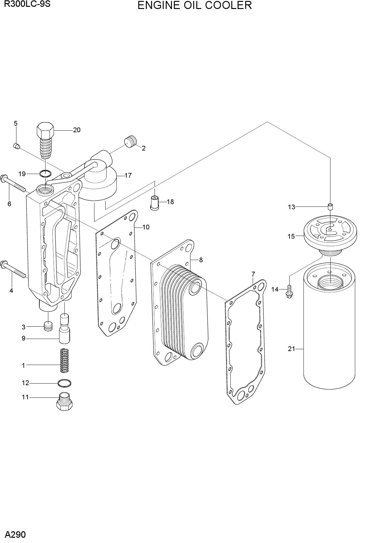 ENGINE OIL COOLER