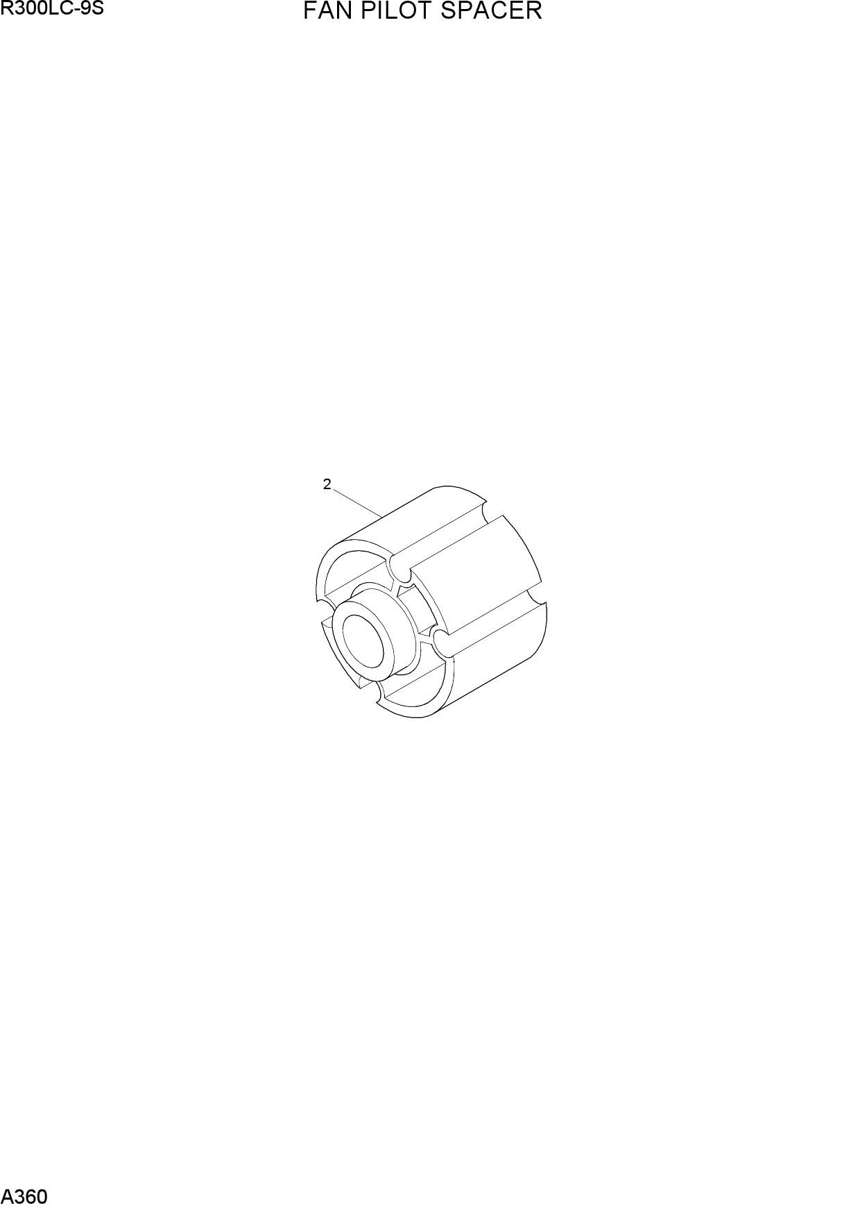 FAN PILOT SPACER