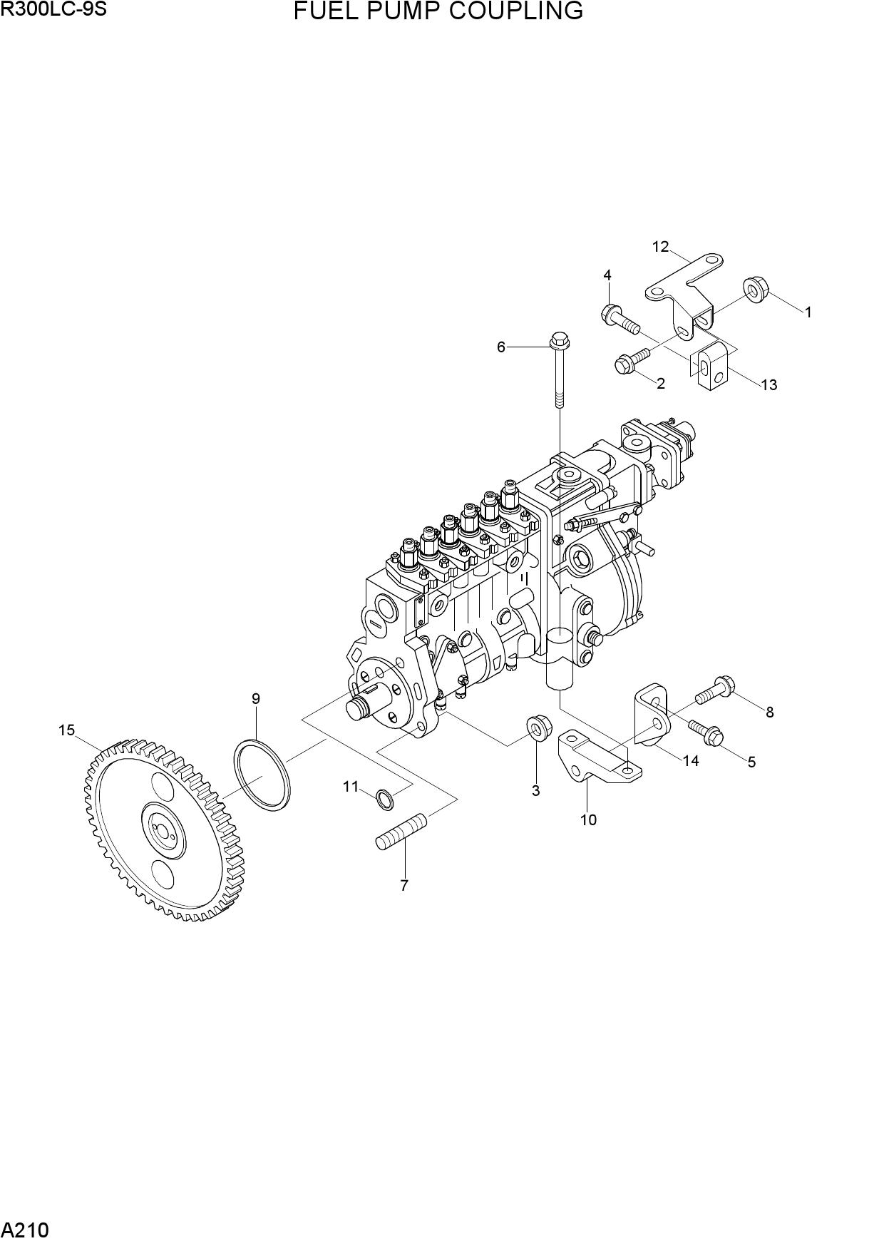 FUEL PUMP COUPLING