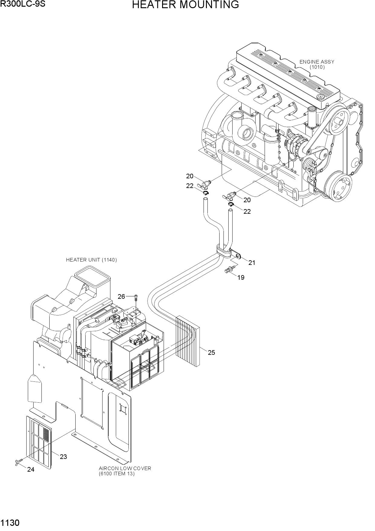 HEATER MOUNTING