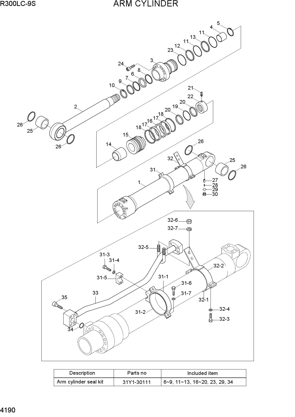 ARM CYLINDER