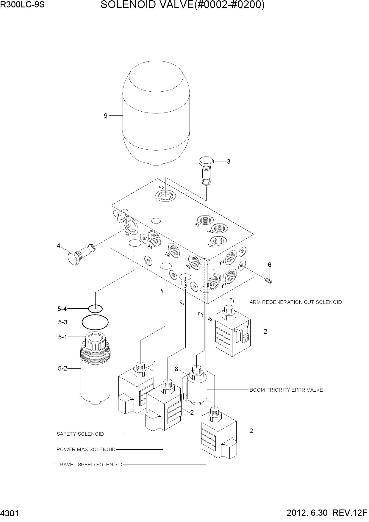 SOLENOID VALVE(#0002-#0200)