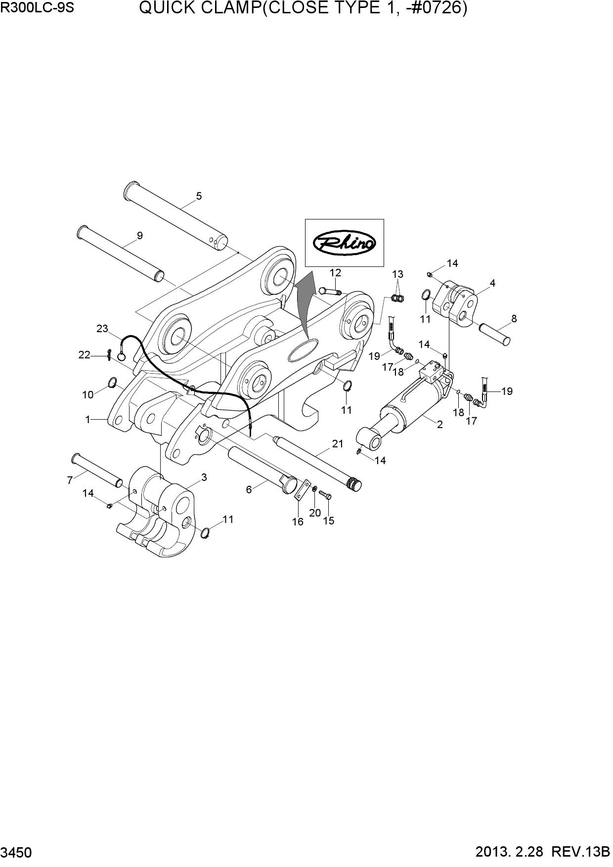 QUICK CLAMP(CLOSE TYPE 1, -#0726)