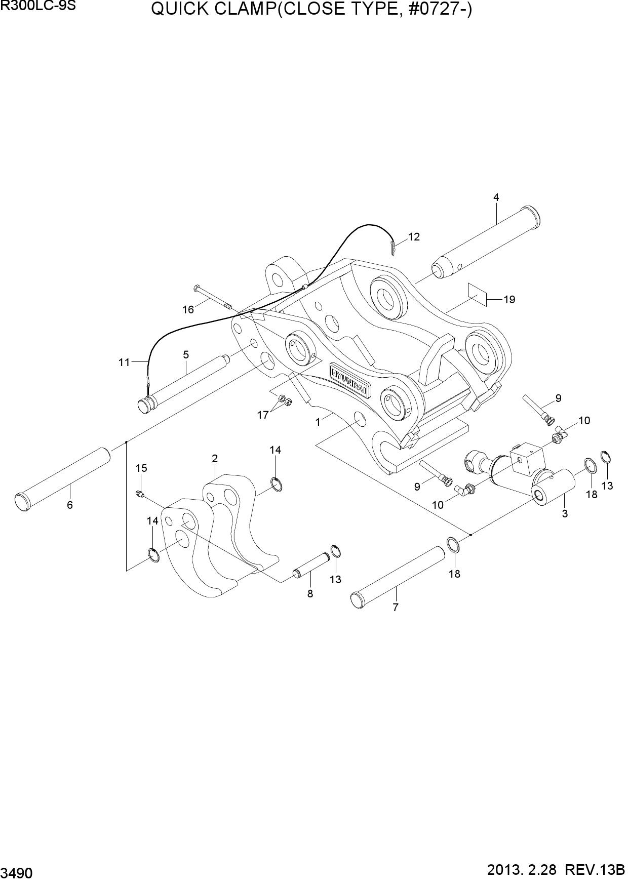 QUICK CLAMP(CLOSE TYPE 1, #0727-)