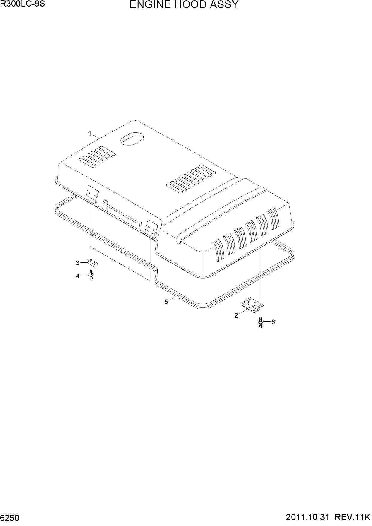 ENGINE HOOD ASSY