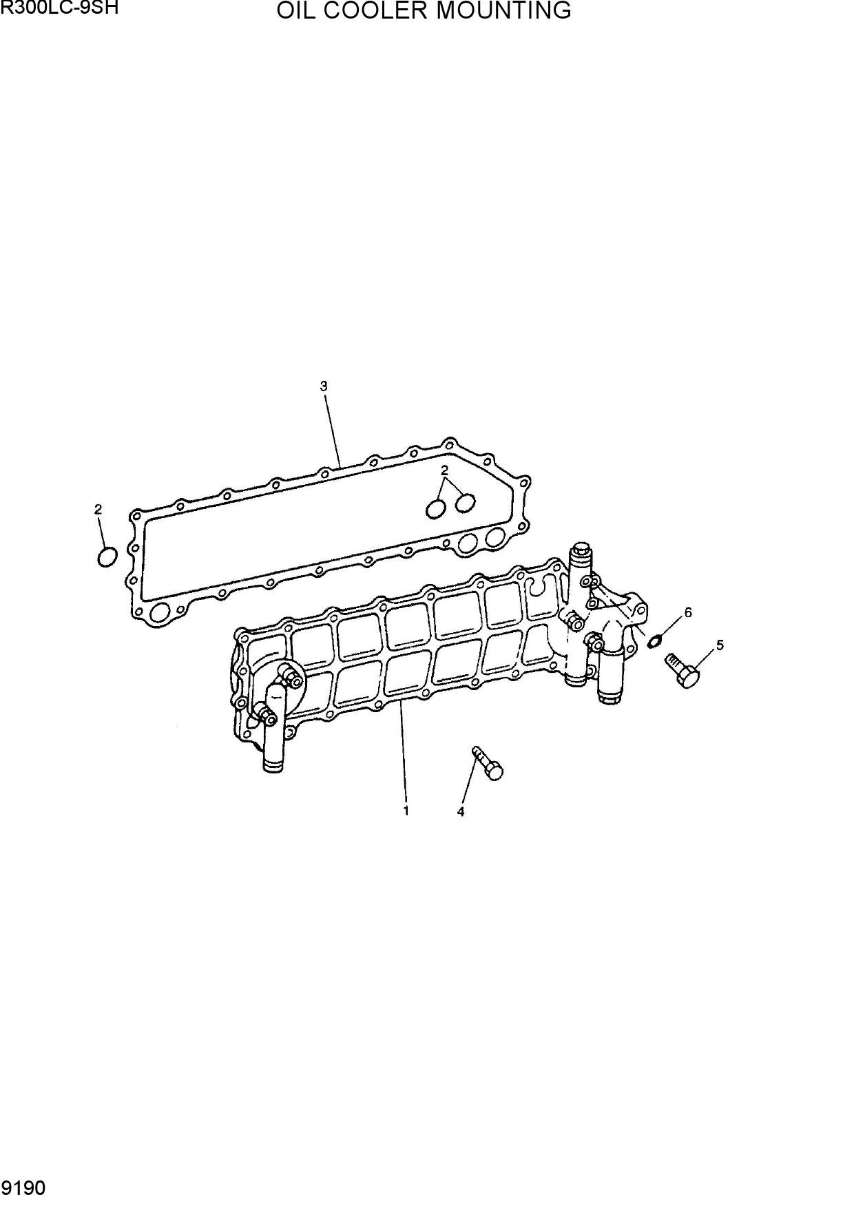 OIL COOLER MOUNTING
