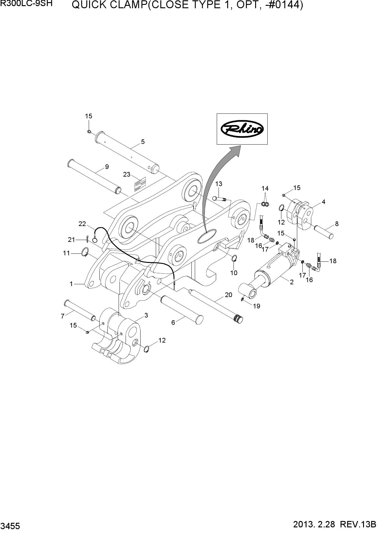 QUICK CLAMP(CLOSE TYPE 1, OPT, -#0144)
