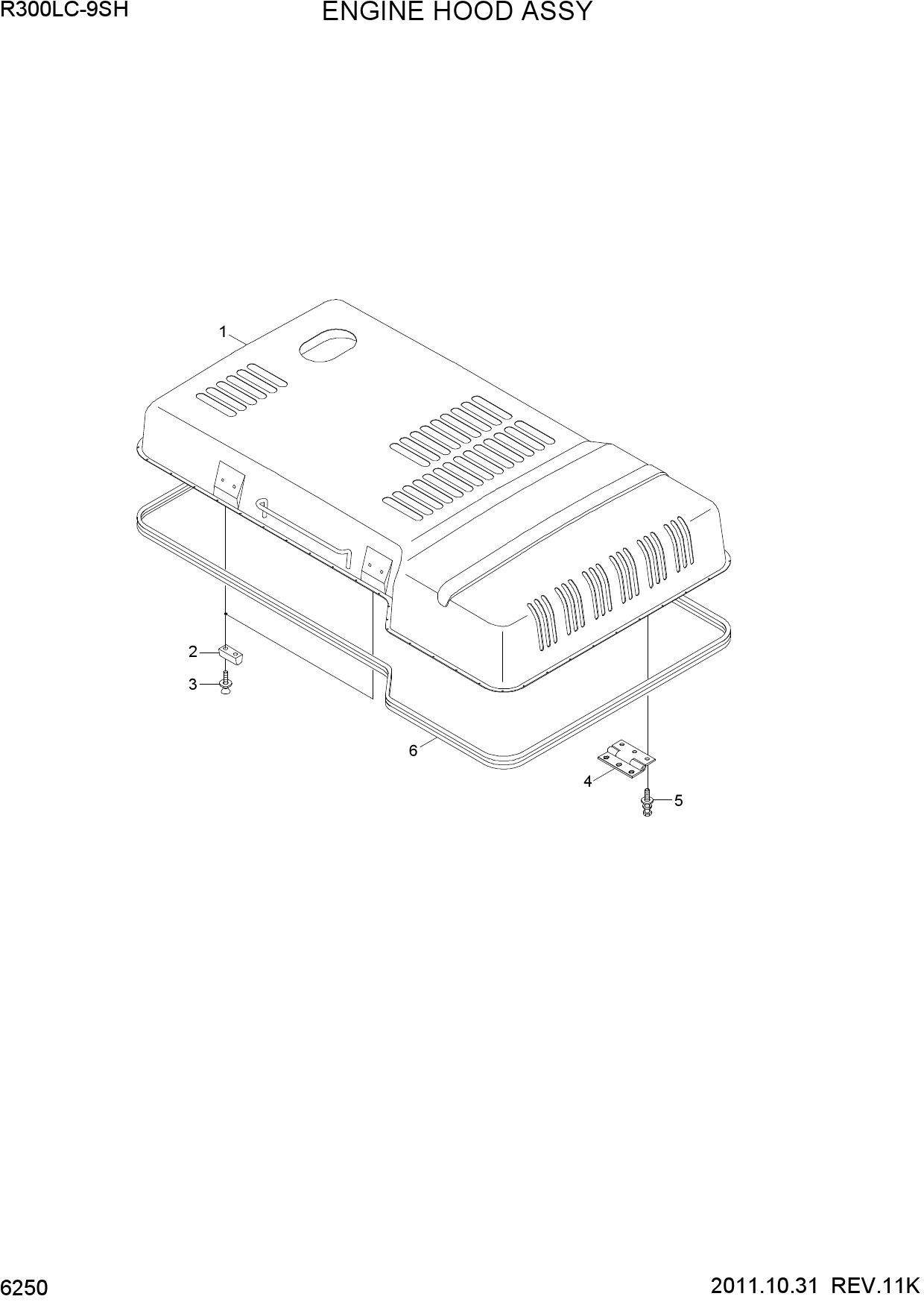 ENGINE HOOD ASSY