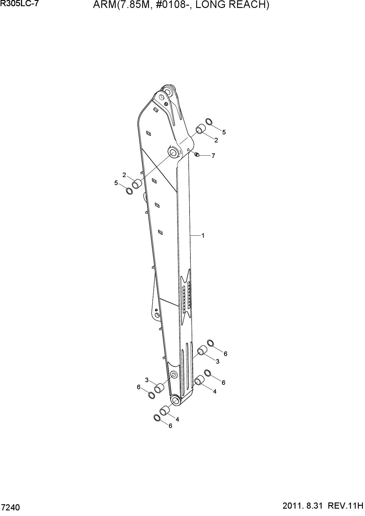 ARM(7.85M, #0108-, LONG REACH)