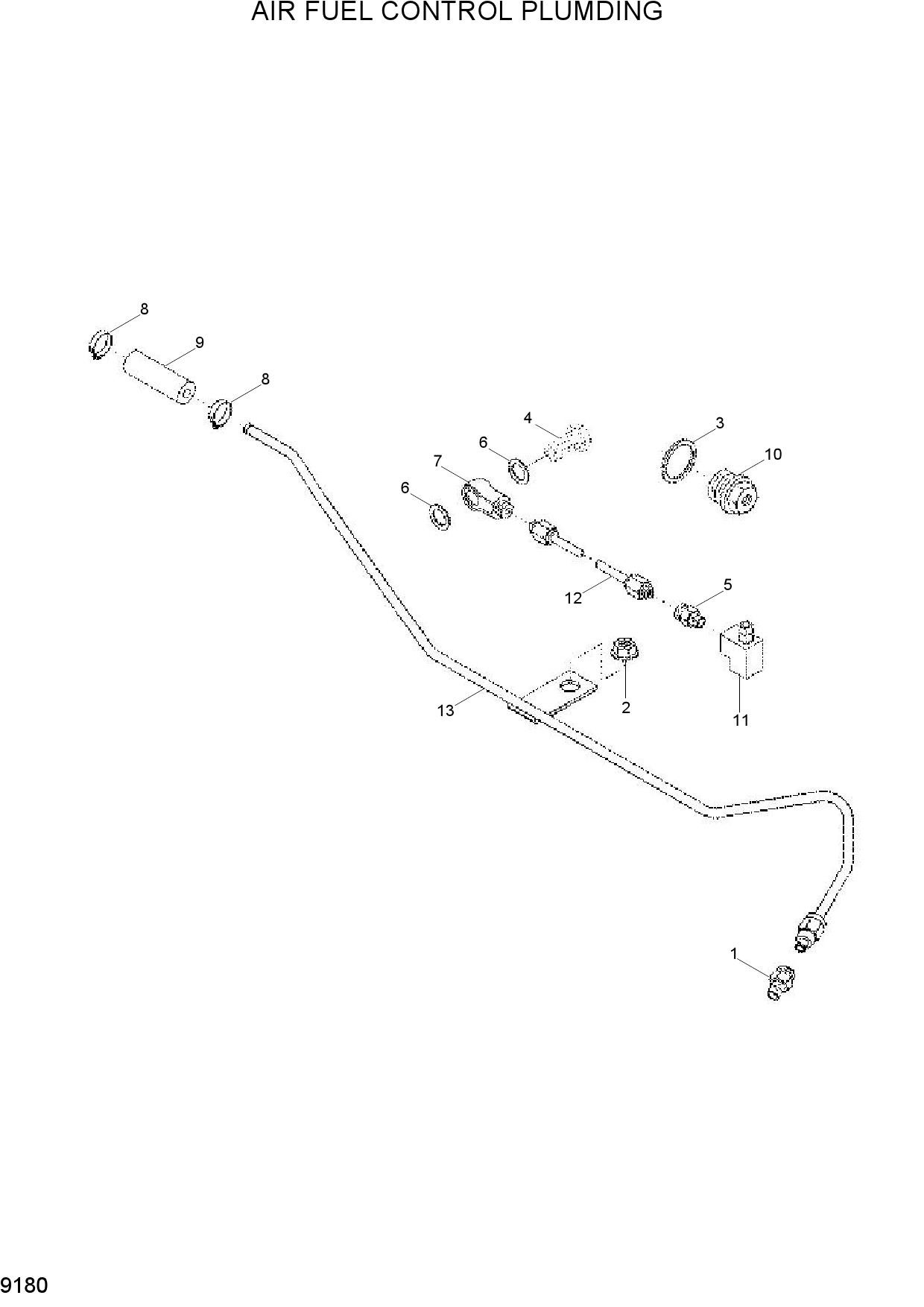AIR FUEL CONTROL PLUMBING