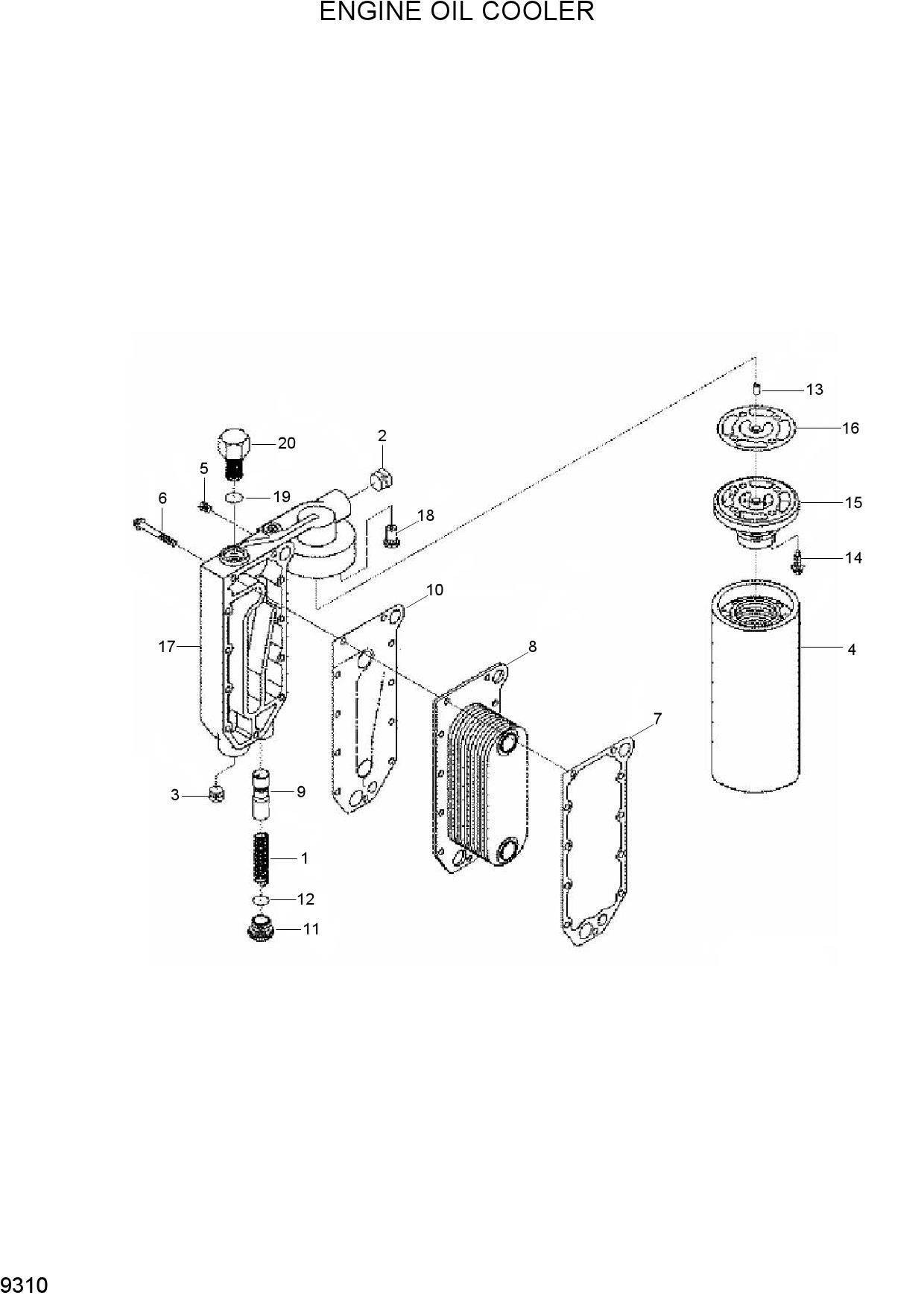 ENGINE OIL COOLER