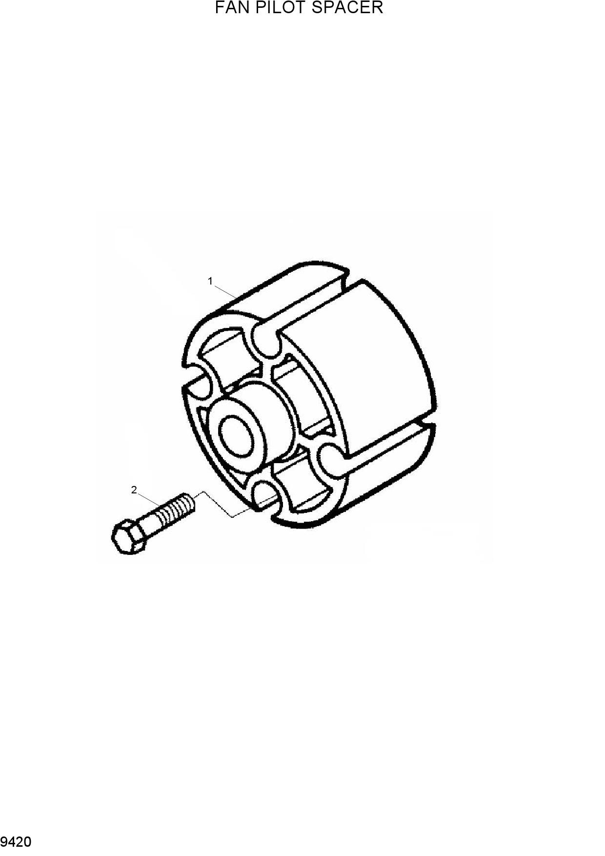 FAN PILOT SPACER