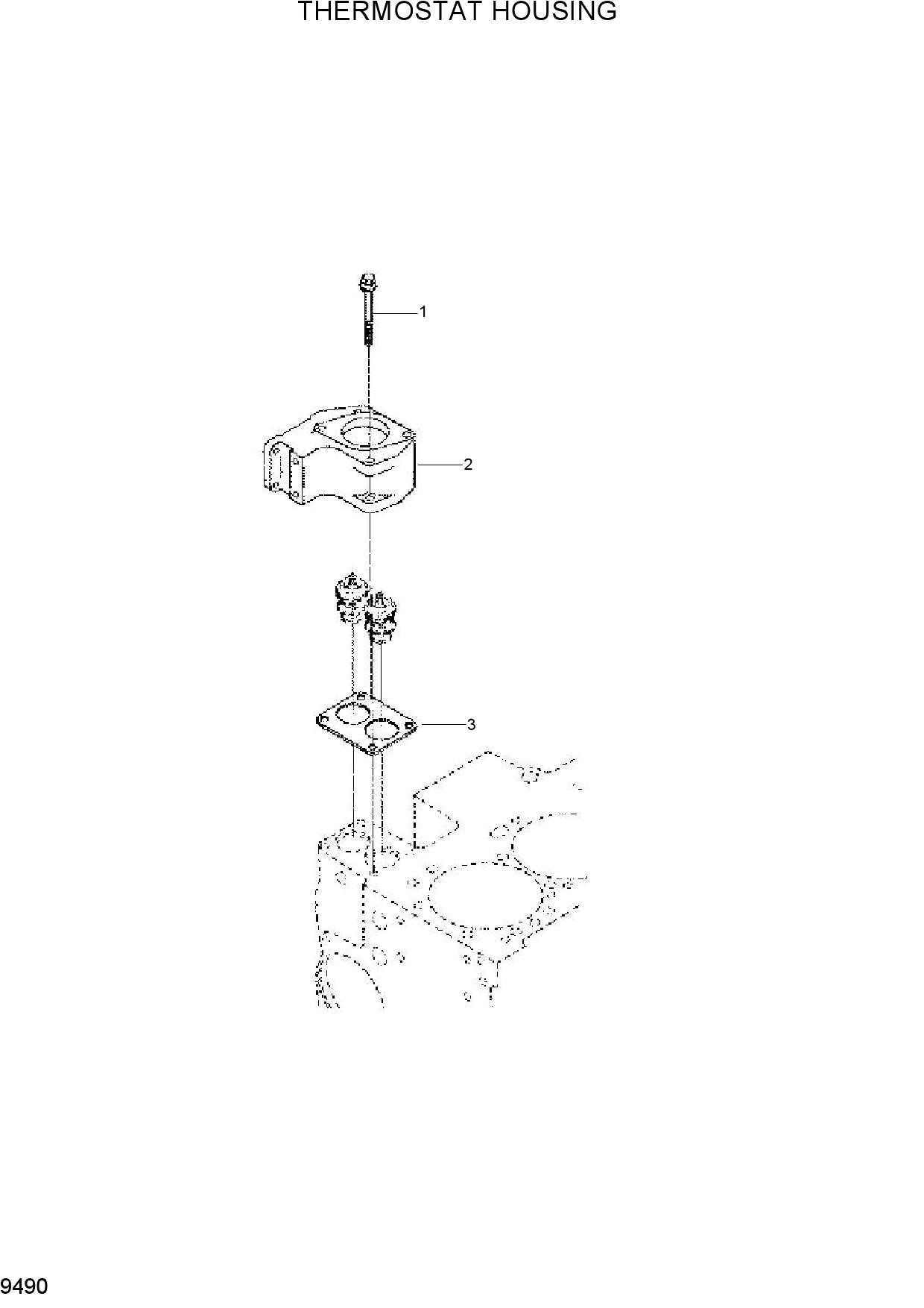 THERMOSTAT HOUSING