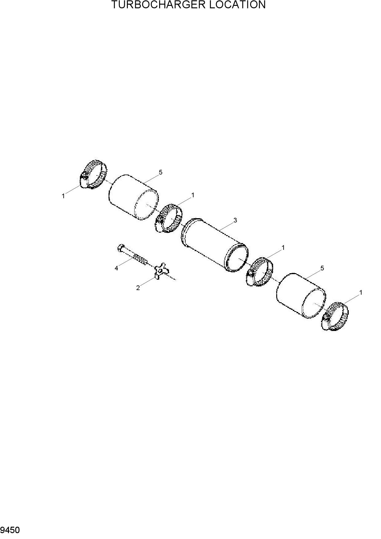 TURBOCHARGER LOCATION